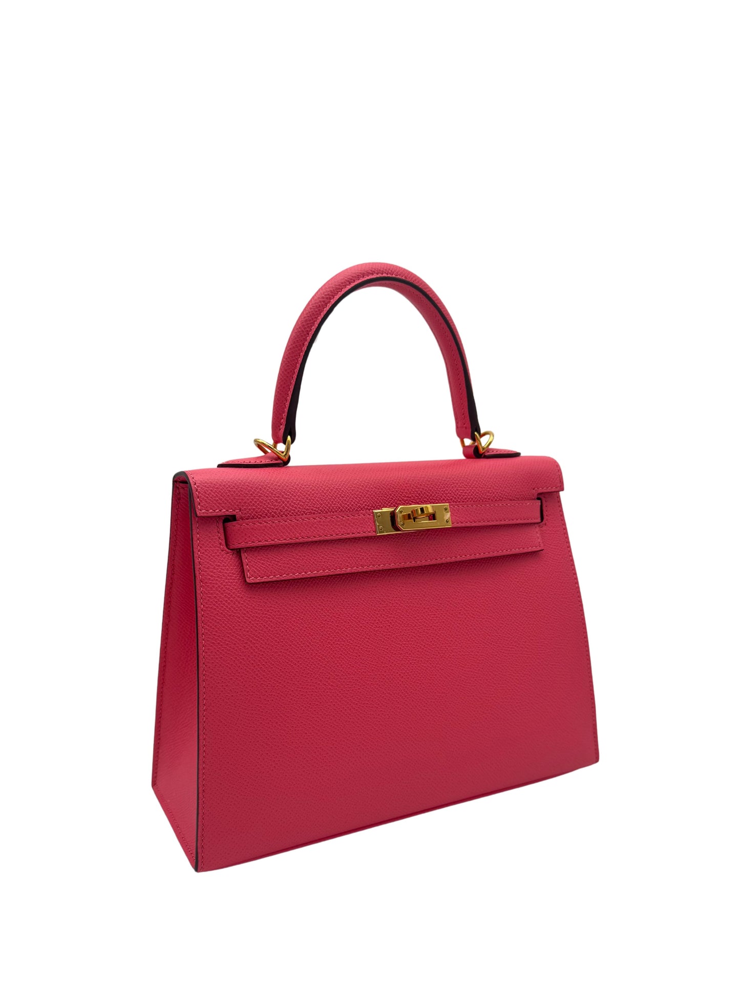 Hermès Kelly 25 Epsom Rose Azalee