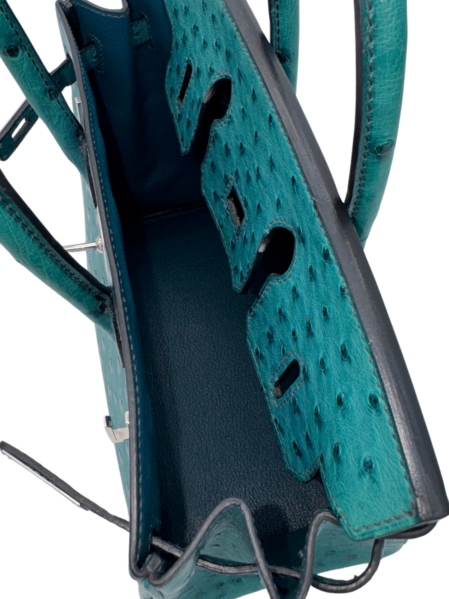 Hermès Birkin 25 Ostrich Vert Verone