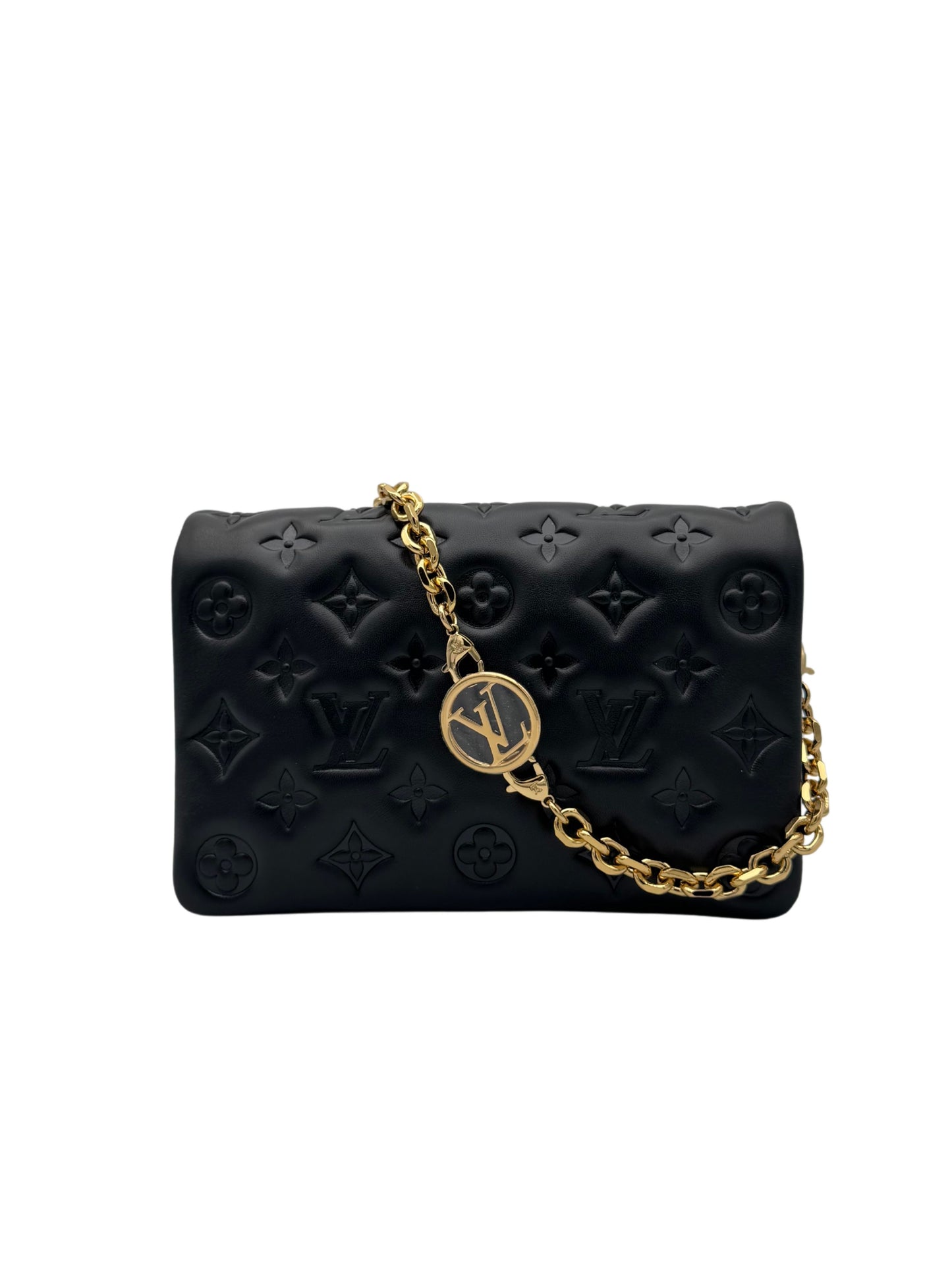 Louis Vuitton Coussin Black with Chain