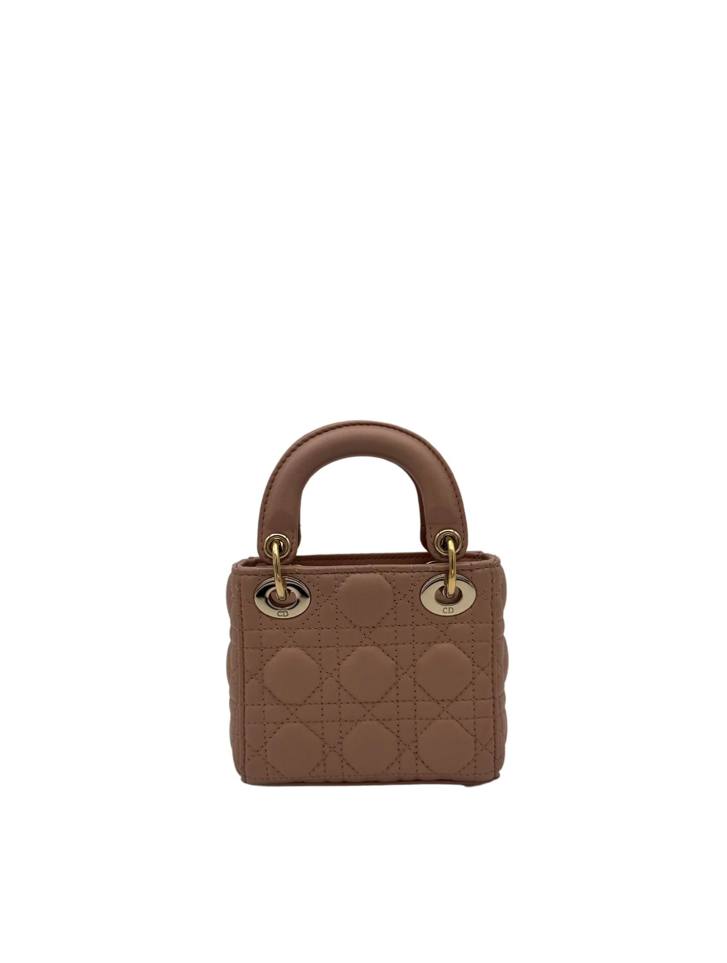 Dior Lady Micro Rose Pale Gold Hardware