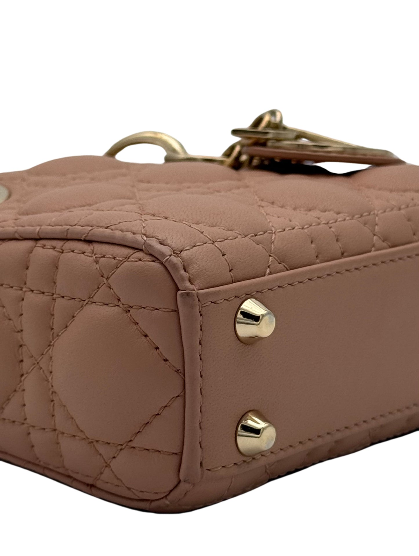 Dior Lady Micro Rose Pale Gold Hardware