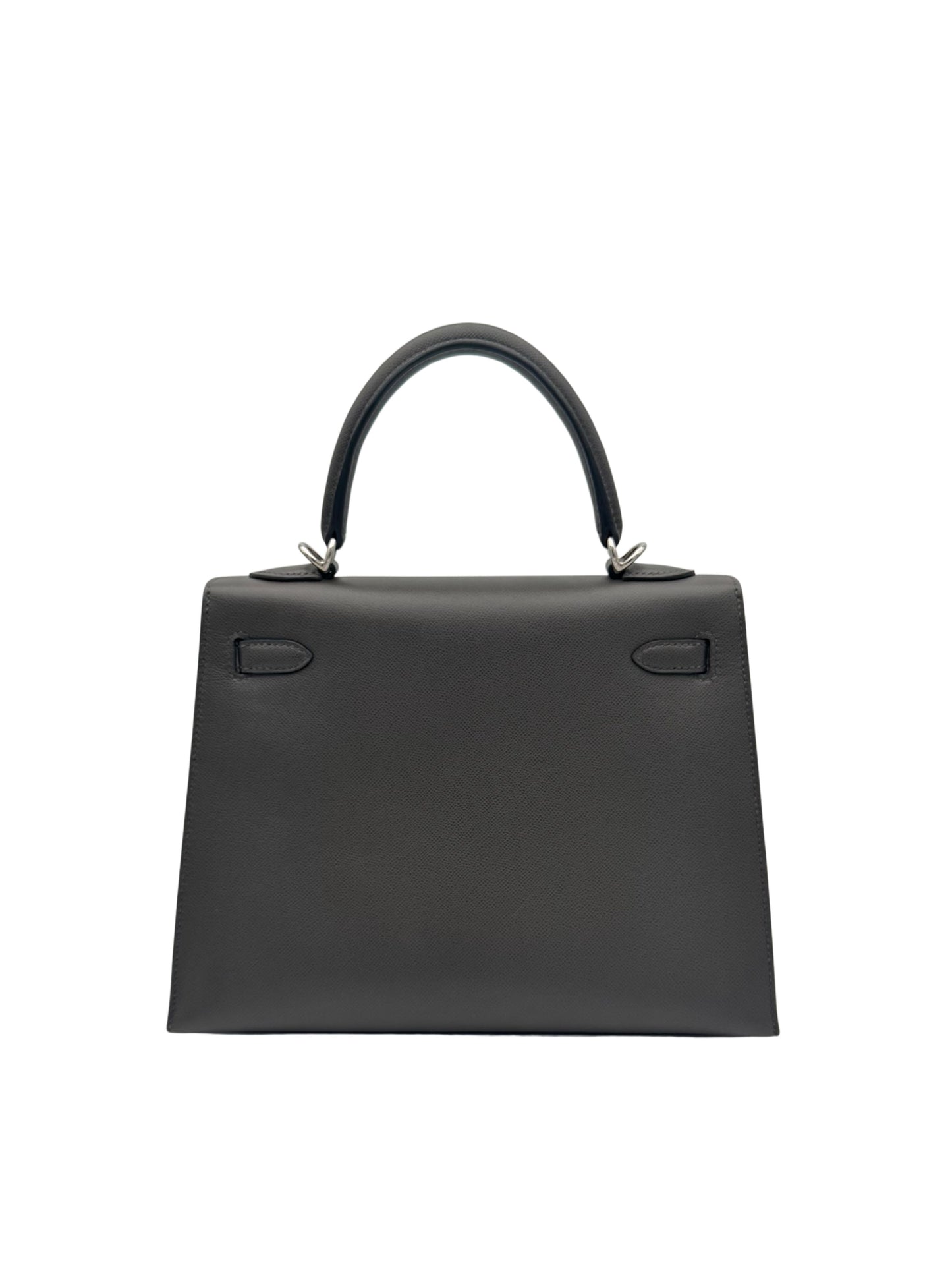 Hermès Kelly 25 Madame Graphite Palladium Hardware