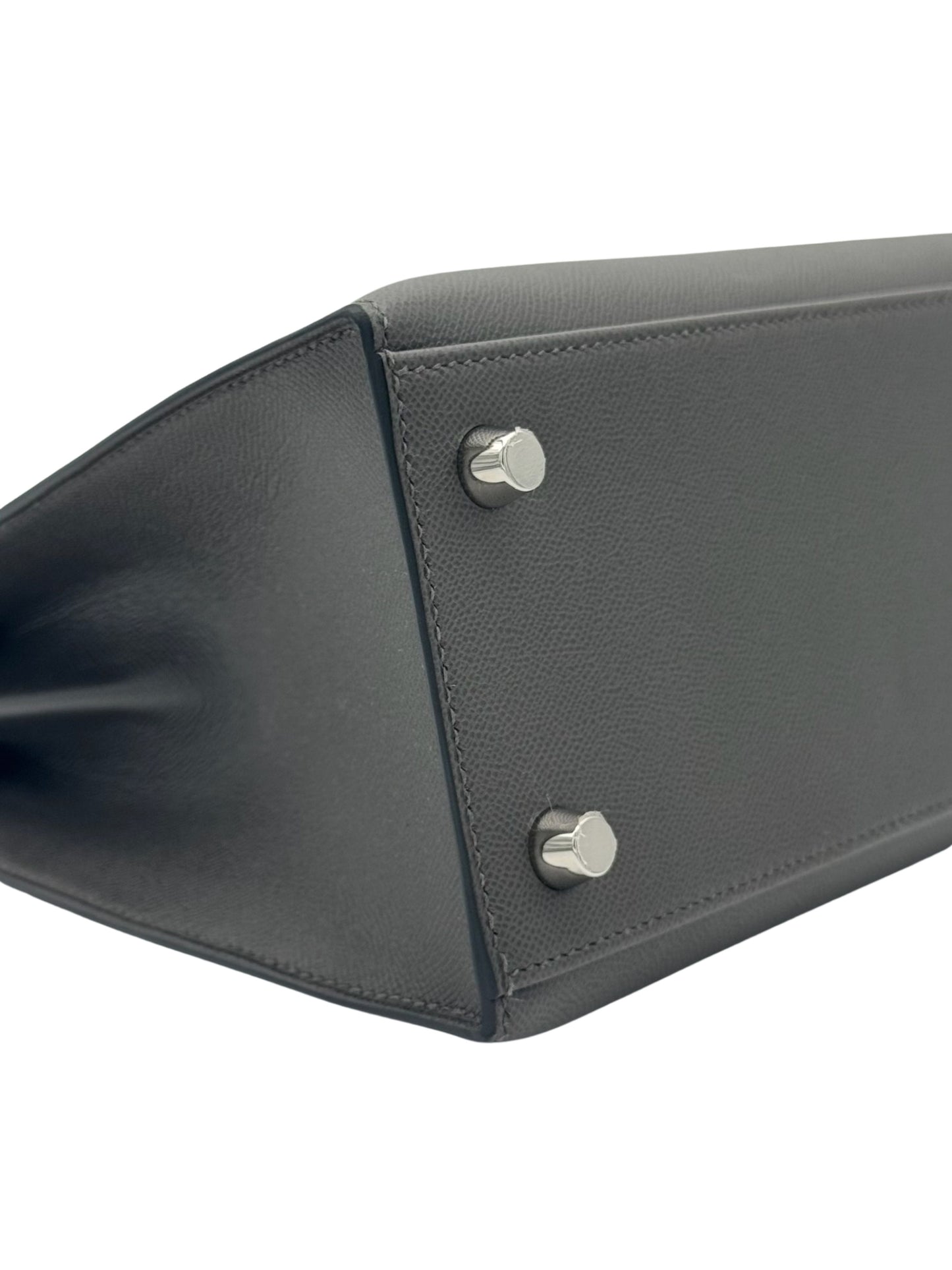 Hermès Kelly 25 Madame Graphite Palladium Hardware