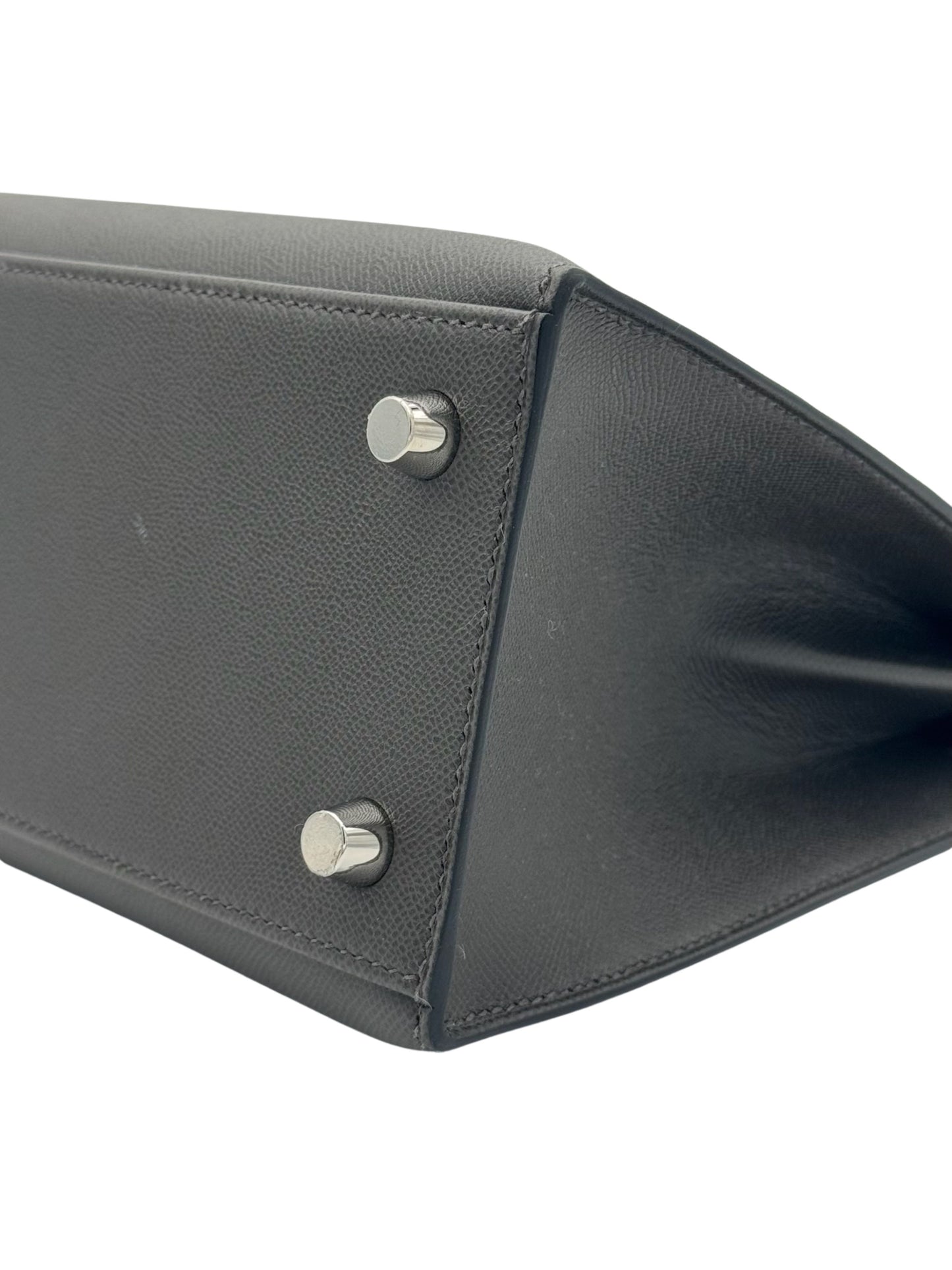 Hermès Kelly 25 Madame Graphite Palladium Hardware