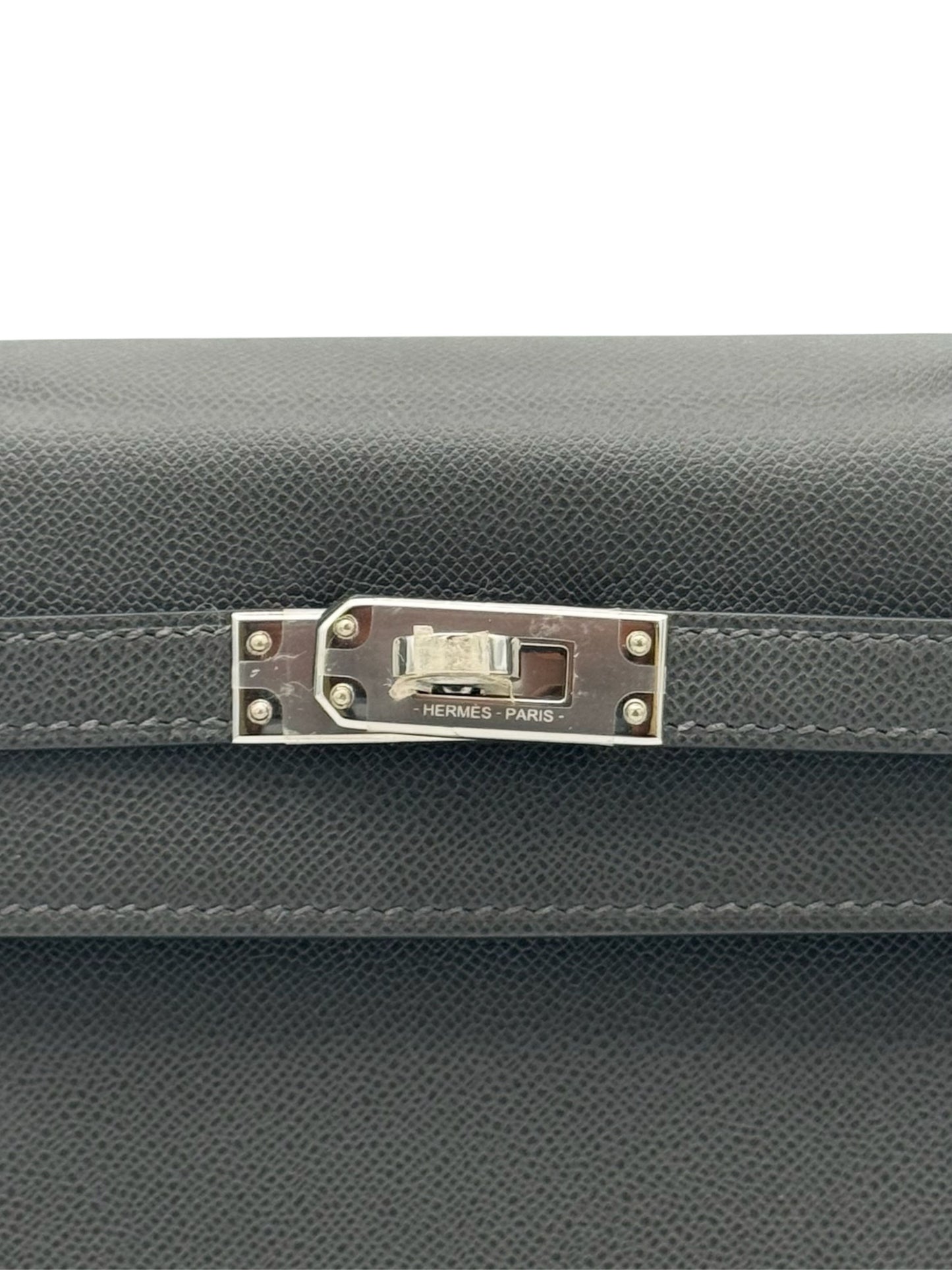 Hermès Kelly 25 Madame Graphite Palladium Hardware