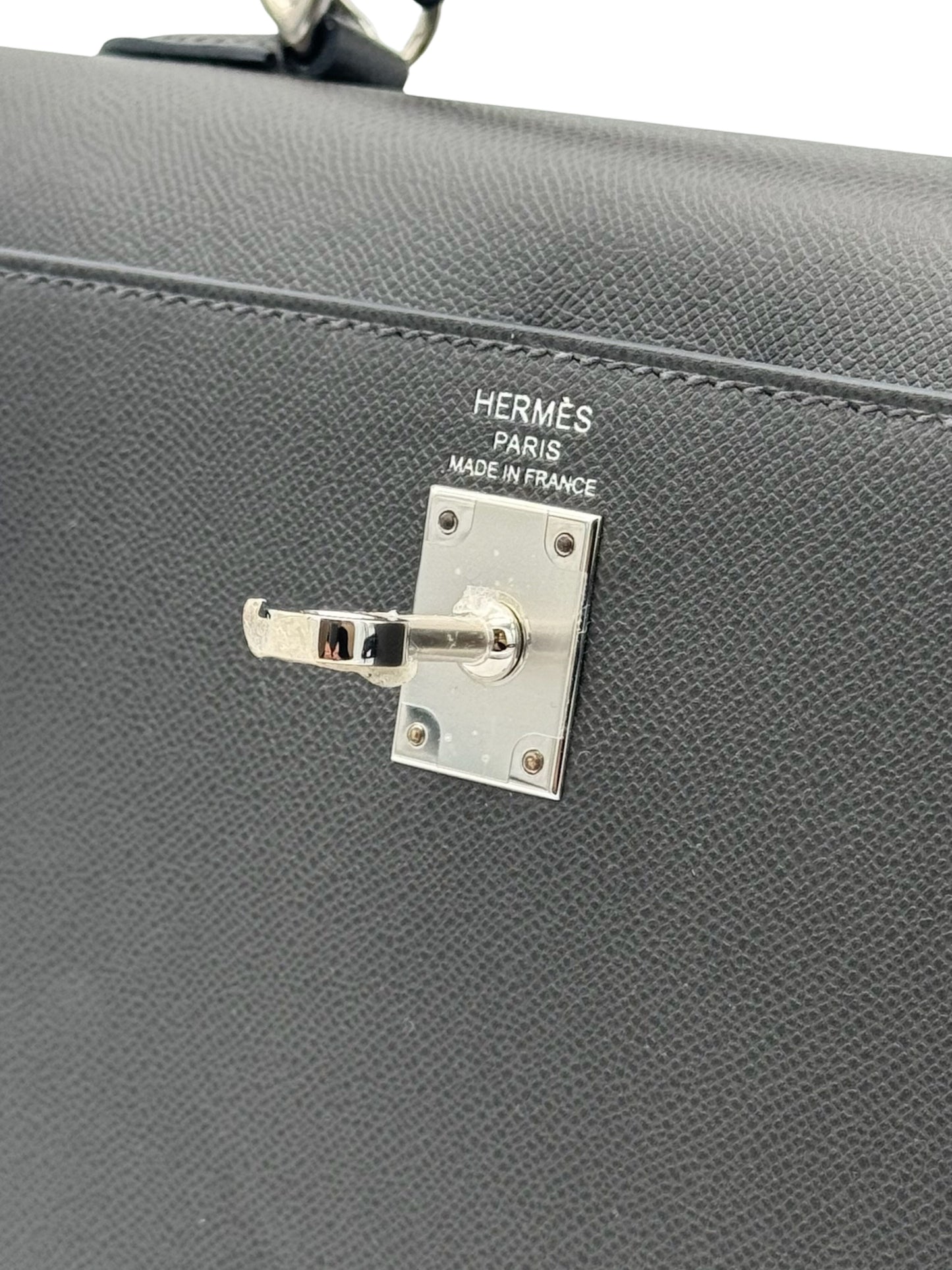 Hermès Kelly 25 Madame Graphite Palladium Hardware