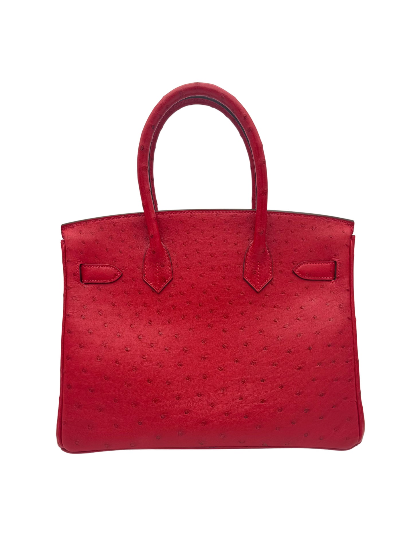 Hermès Birkin 30 Ostrich Bougainvillea