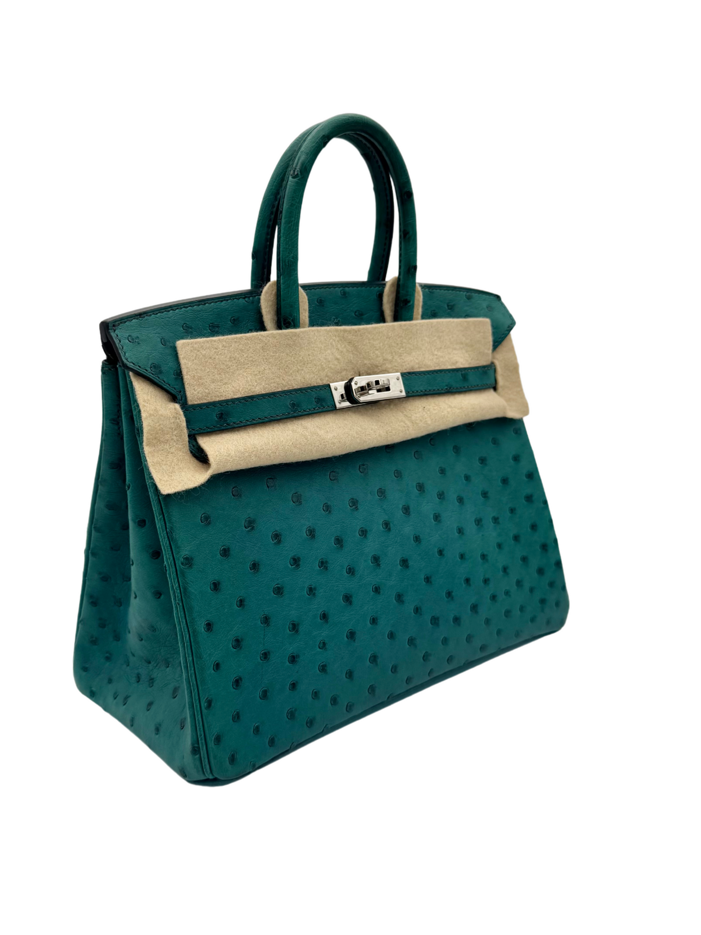 Hermès Birkin 25 Ostrich Vert Verone