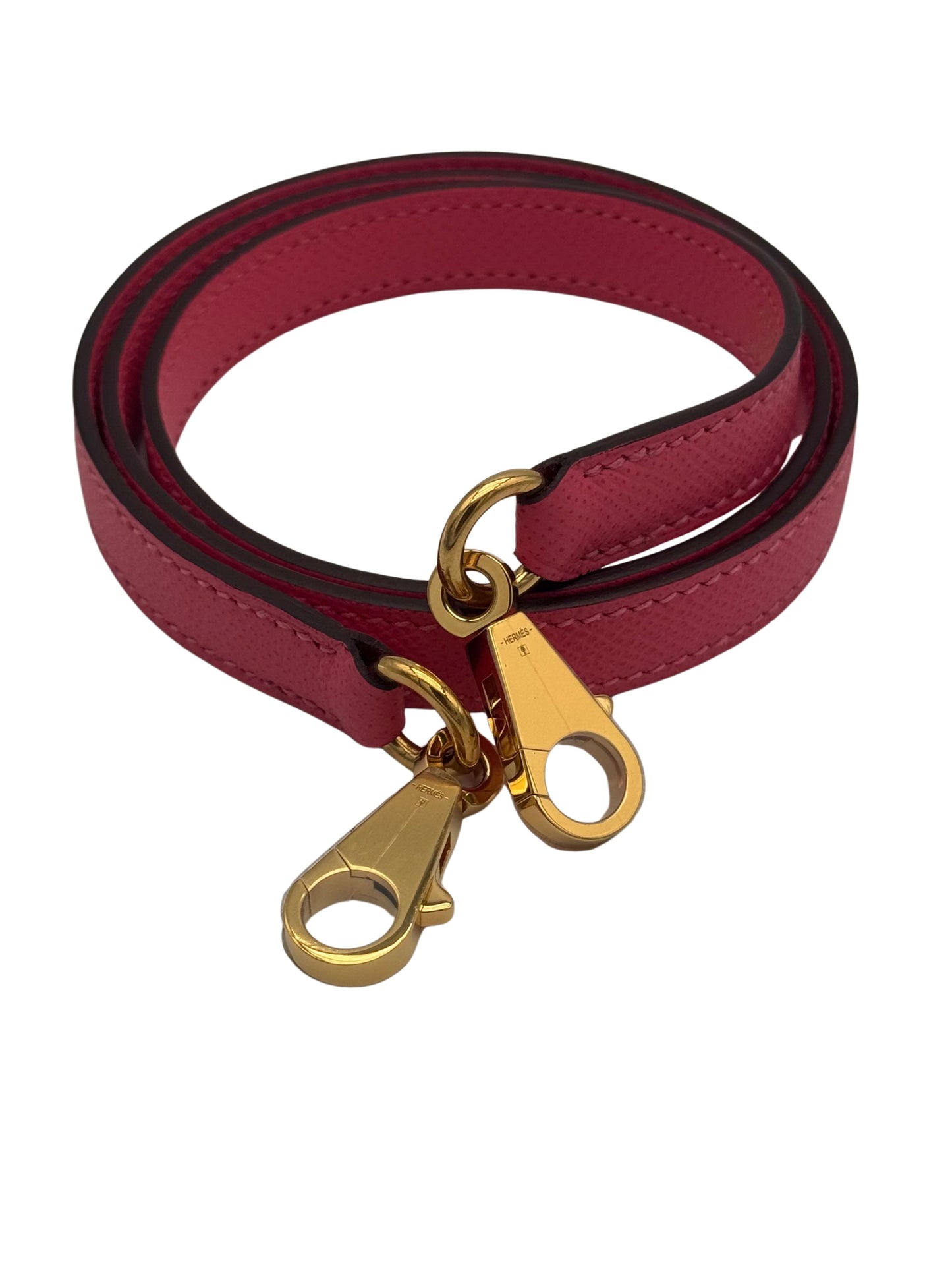 Hermès Kelly 28 Epsom Rose Azalee Gold Hardware