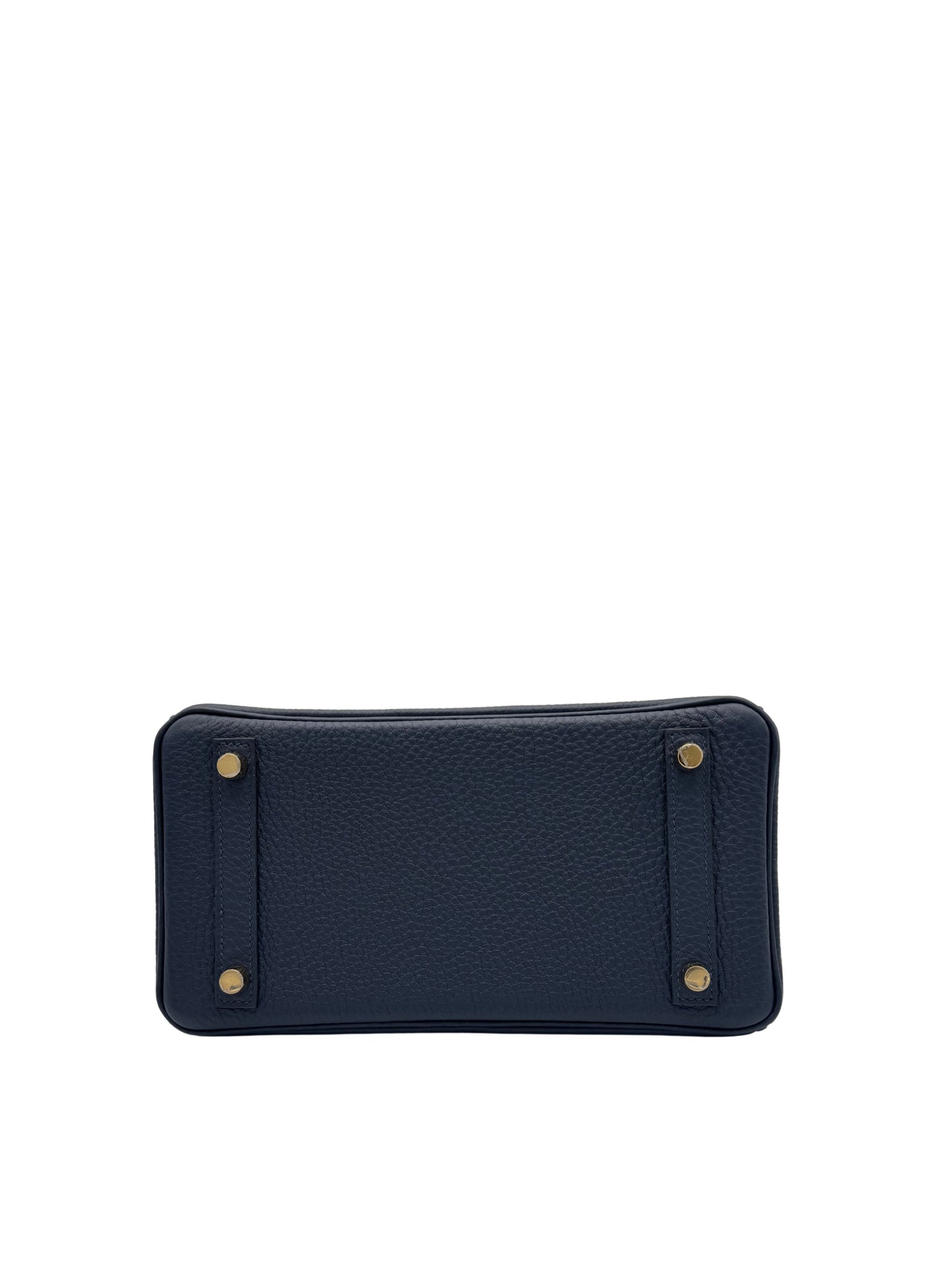 Hermès Birkin 25 Togo Blue Abysse Gold Hardware