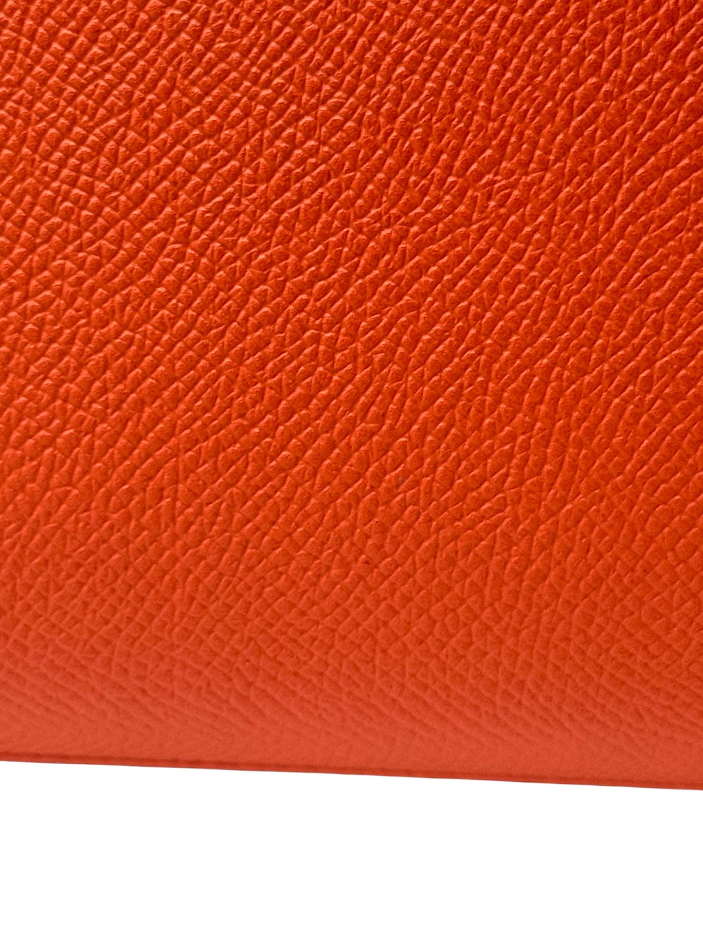 Hermès Kelly 28 Epsom Orange Gold Hardware