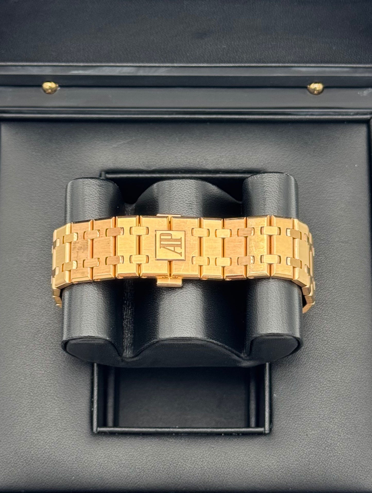 Audemars Piguet Royal Oak Selfwinding 41mm Rose Gold Blue Dial