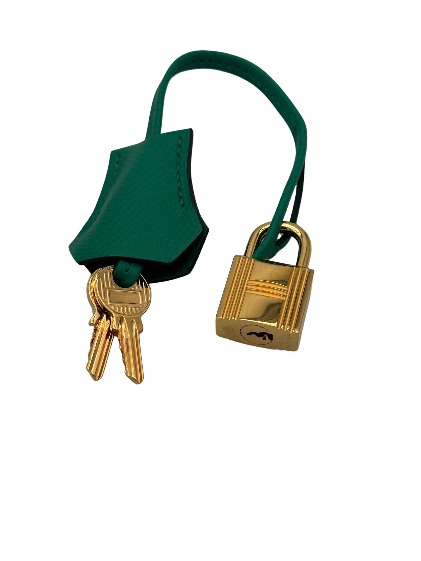 Hermès Birkin 25 Epsom Vert Vertigo Gold Hardware