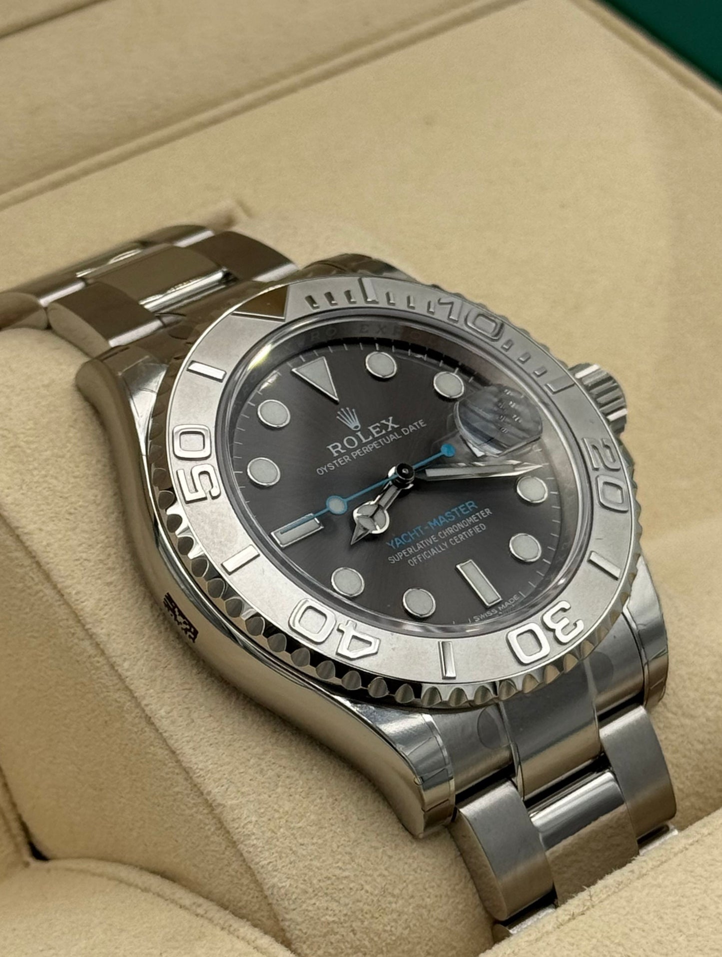 Rolex Yacht Master 40mm Rhodium Dial