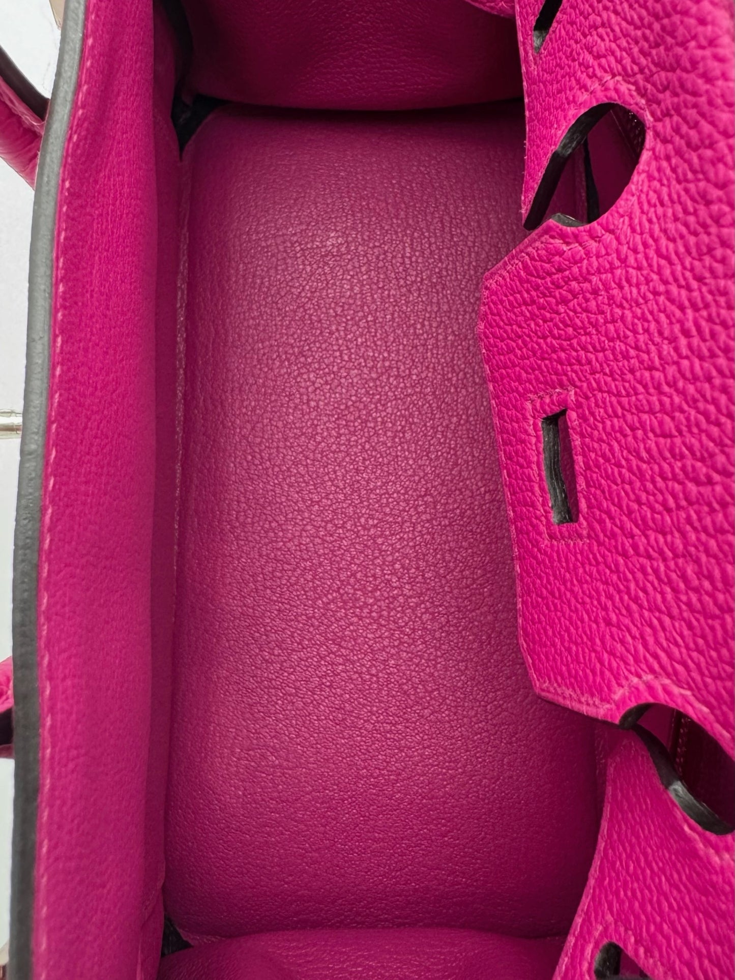 Hermès Birkin 25 Togo Rose Pourpre Palladium Hardware