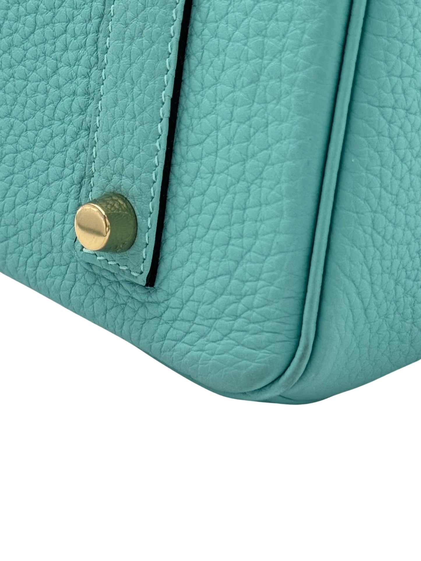 Hermès Birkin 35 Togo Blue Atoll Gold Hardware