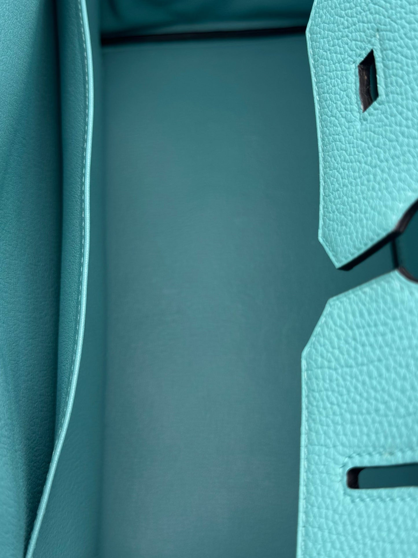 Hermès Birkin 35 Togo Blue Atoll Gold Hardware