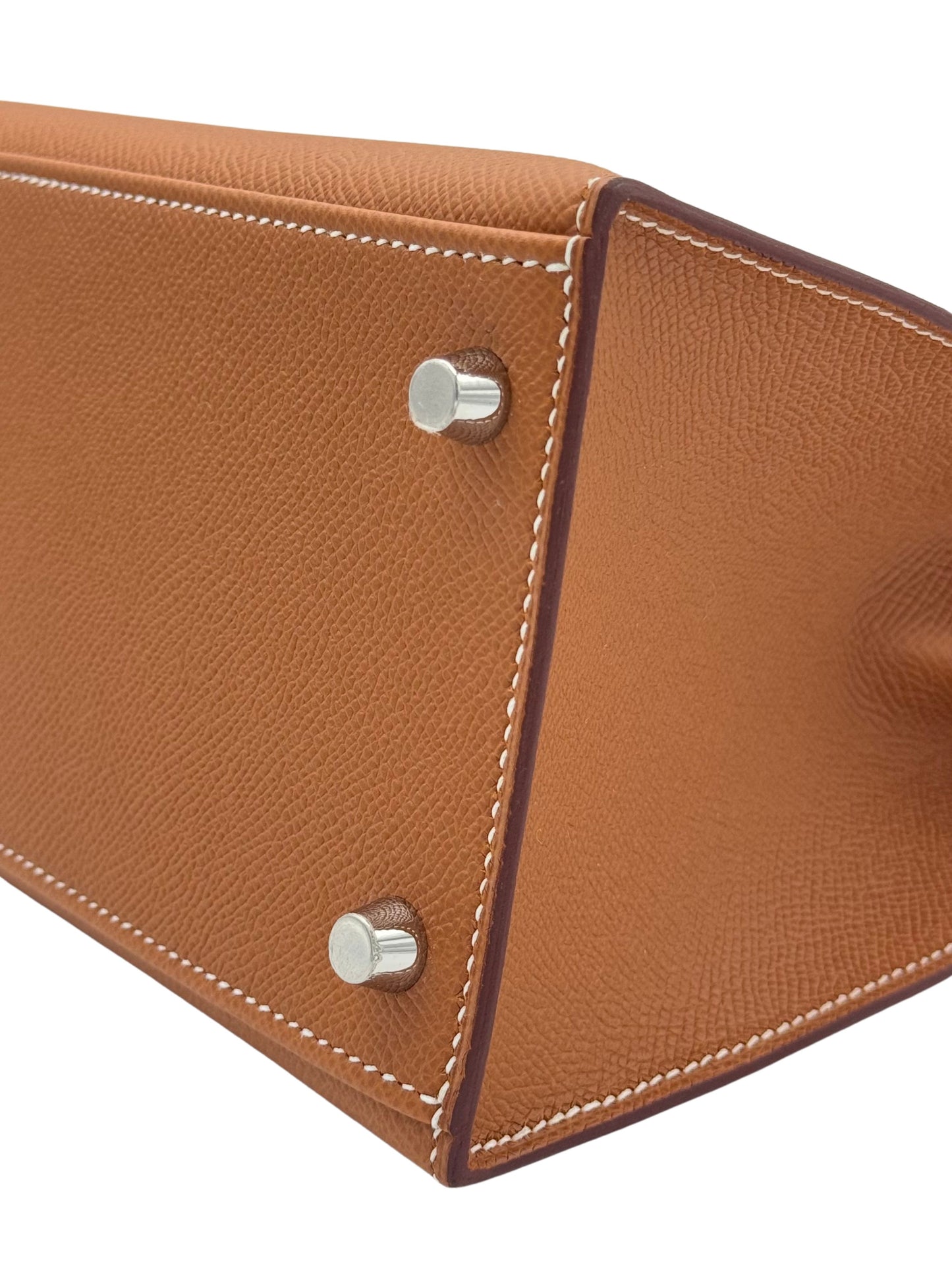 Hermès Kelly 28 Epsom Gold Palladium Hardware