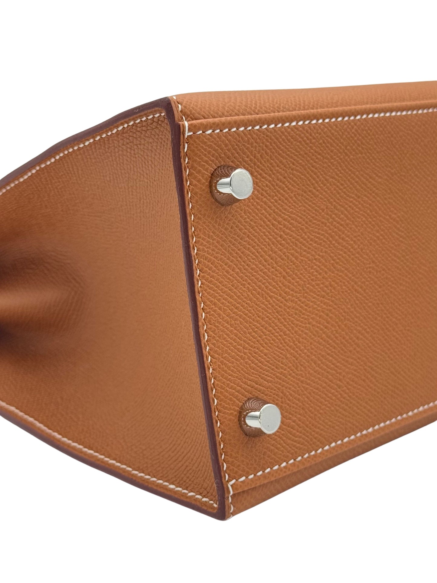 Hermès Kelly 28 Epsom Gold Palladium Hardware