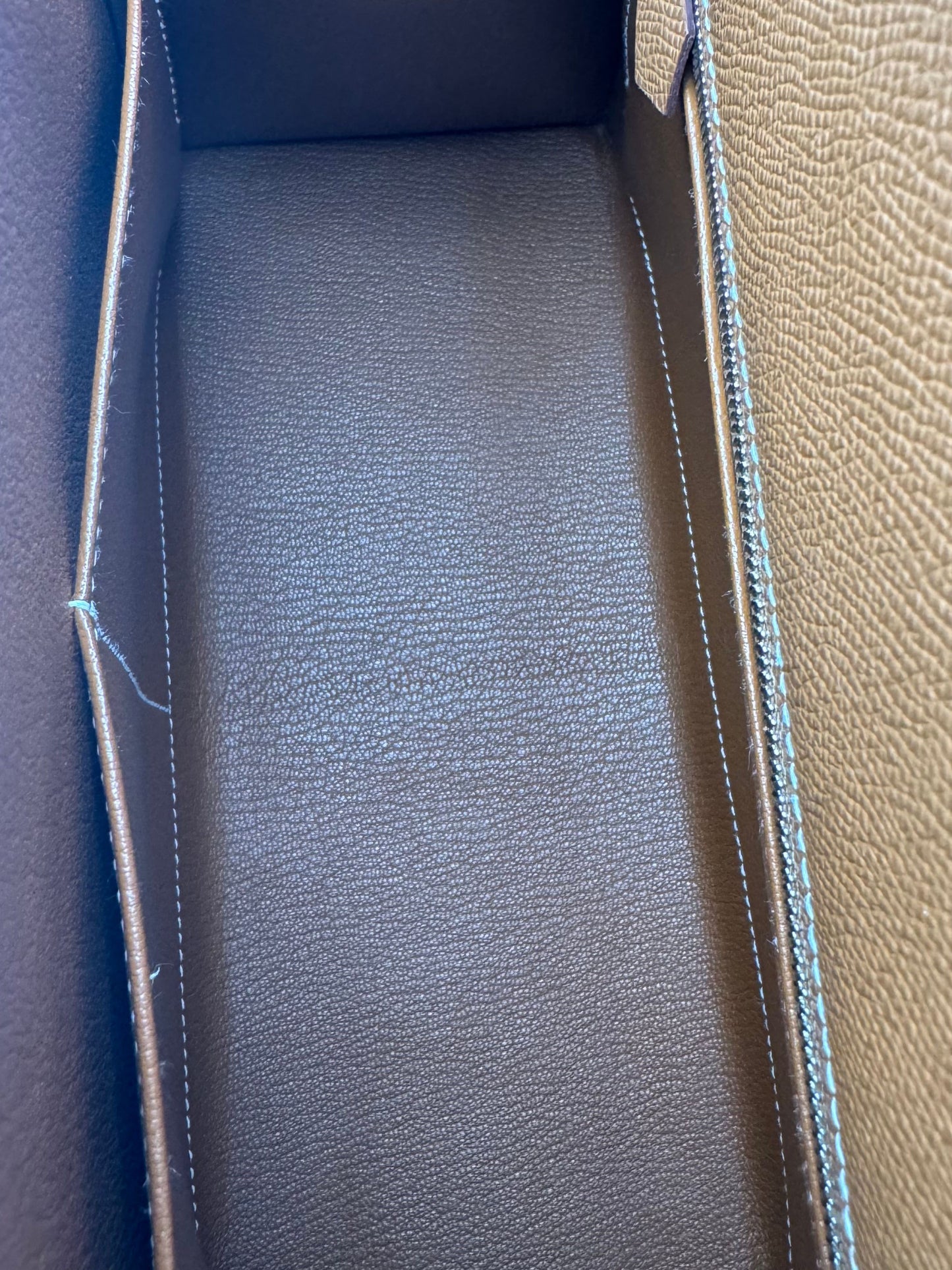 Hermès Kelly 28 Epsom Gold Palladium Hardware
