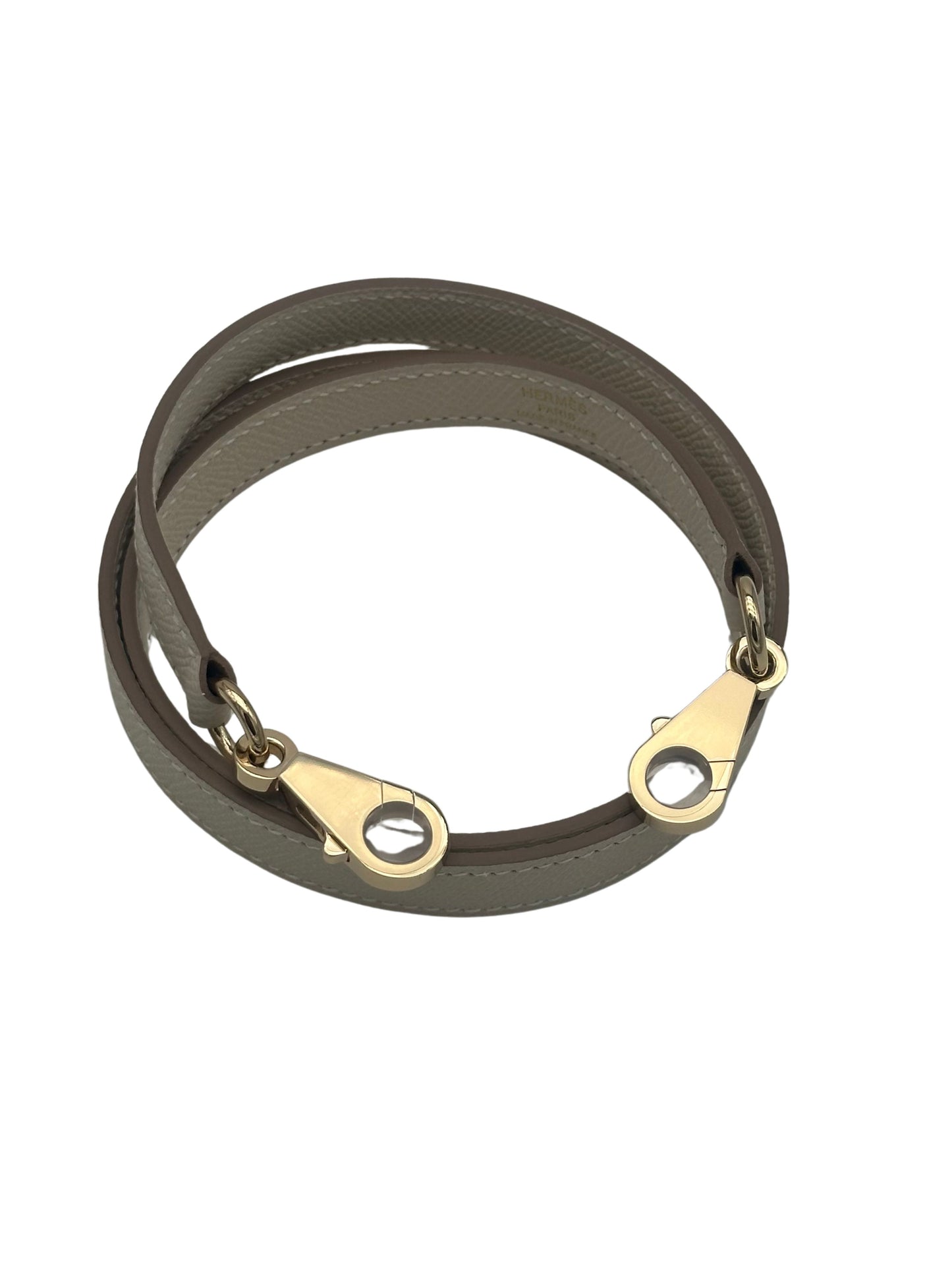 Hermès Kelly 25 Epsom Craie Gold Hardware