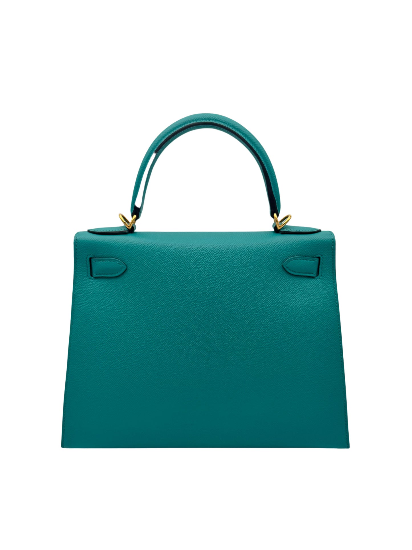 Hermès Kelly 28 Epsom Blue Paon