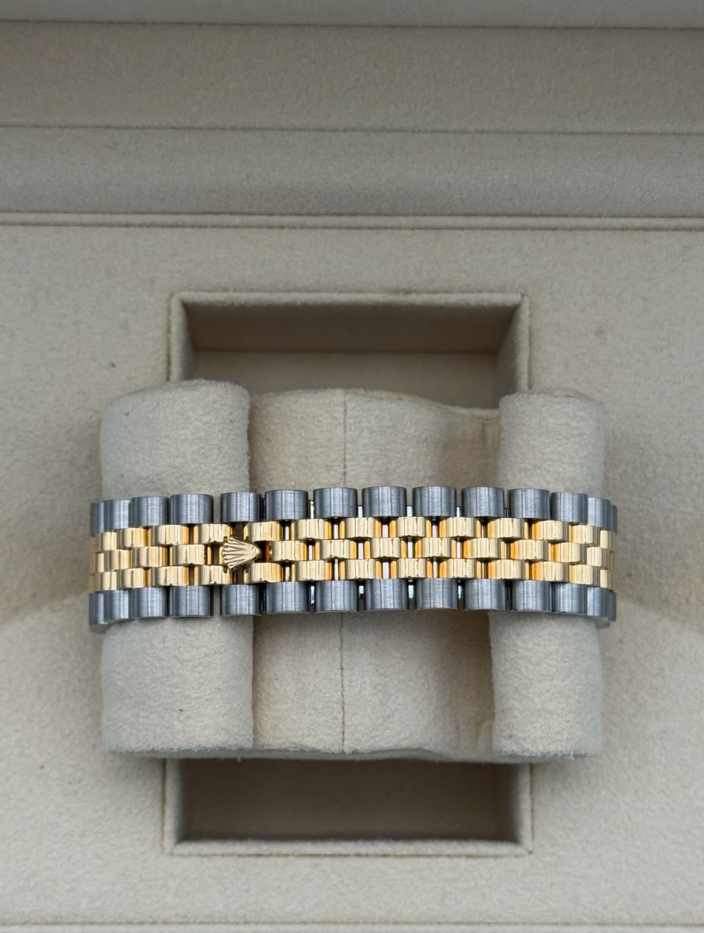 Rolex Datejust 36mm Steel/Gold Black Dial