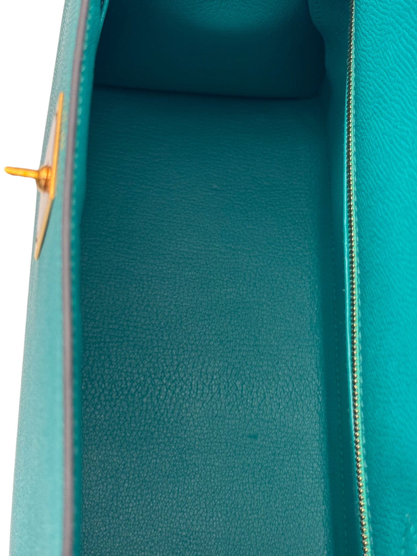 Hermès Kelly 28 Epsom Blue Paon