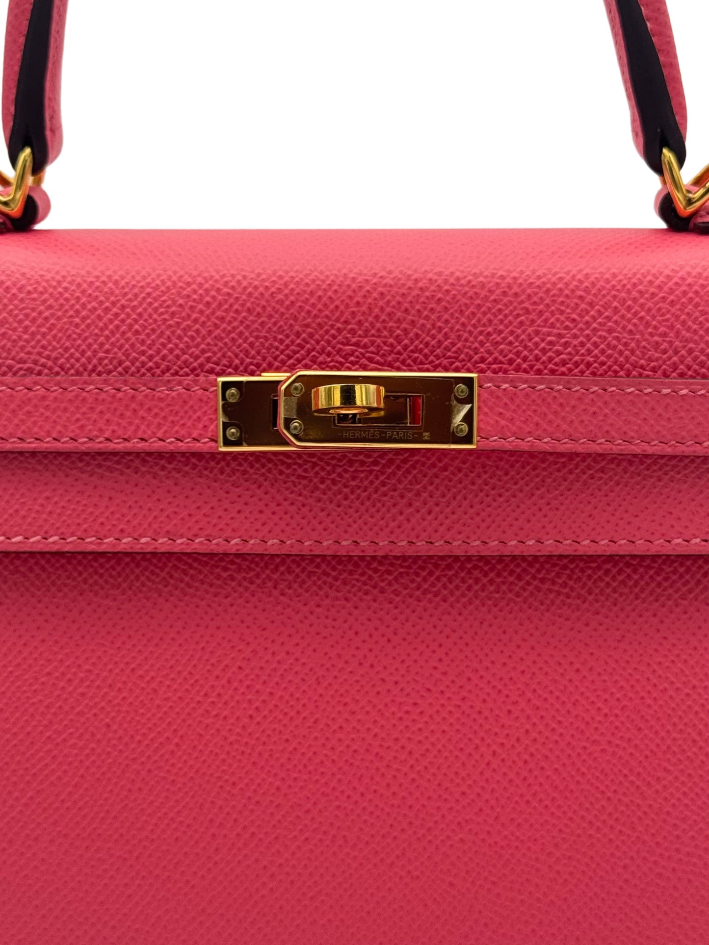 Hermès Kelly 25 Epsom Rose Azalee