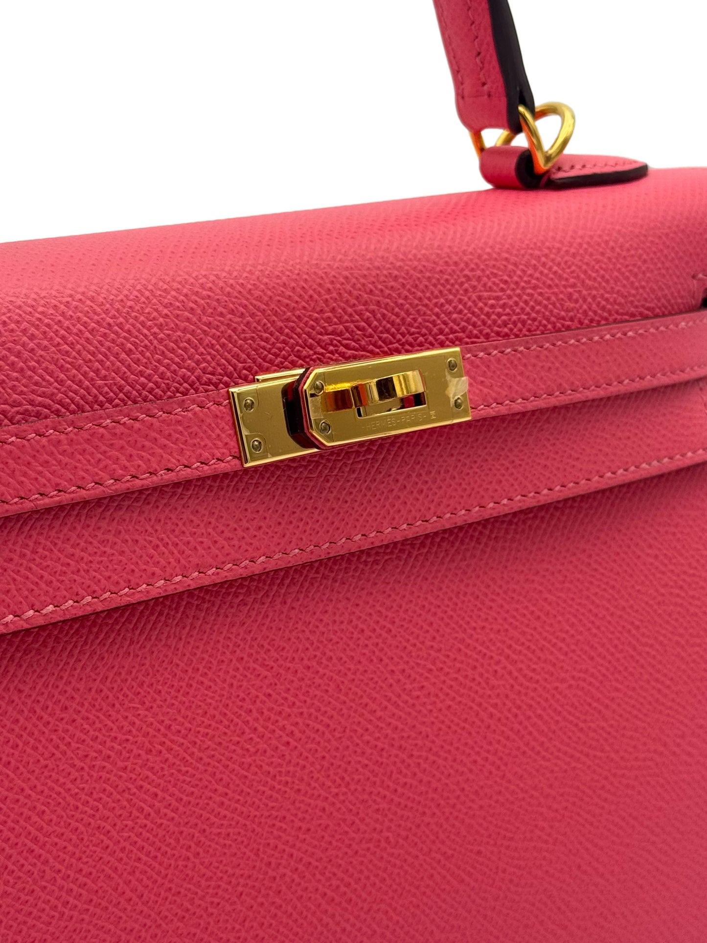 Hermès Kelly 25 Epsom Rose Azalee
