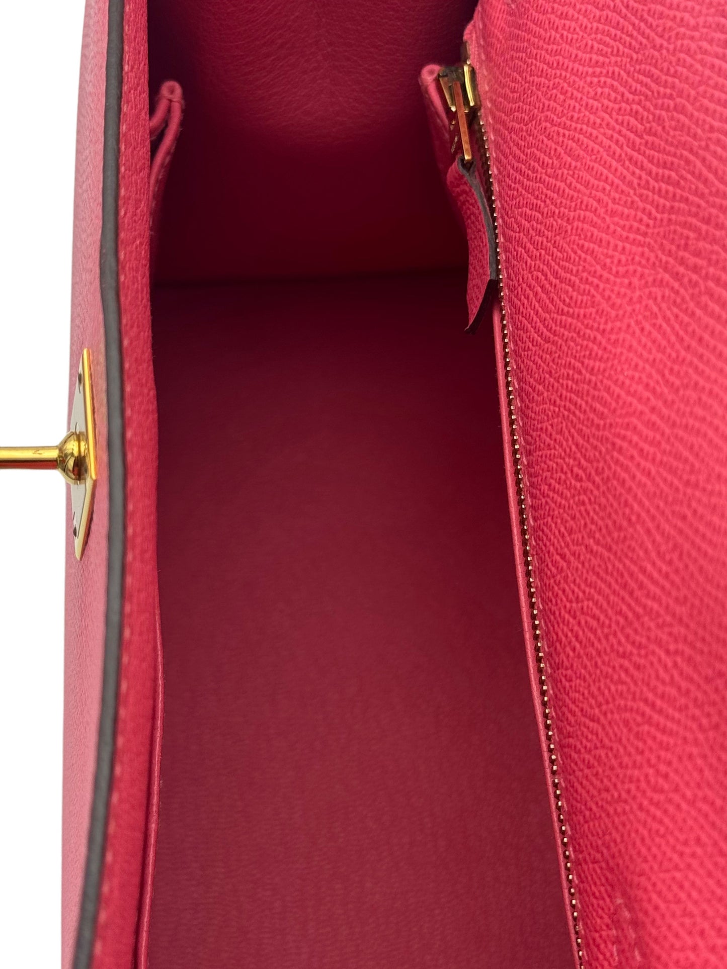 Hermès Kelly 25 Epsom Rose Azalee