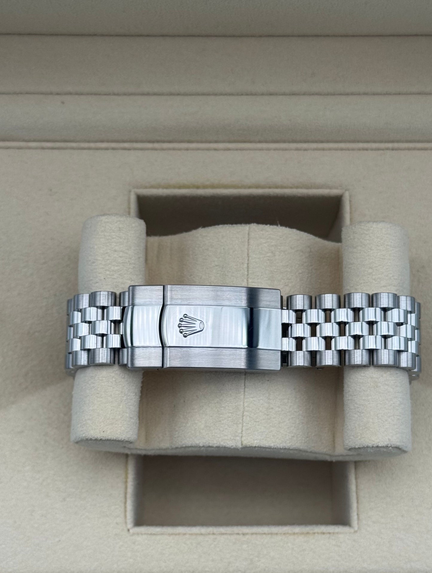 Rolex Datejust 41mm Steel Wimbledon Dial