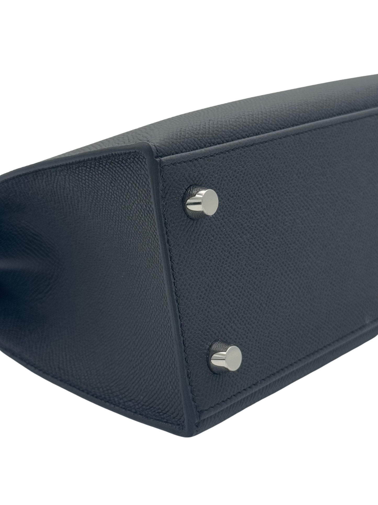 Hermès Kelly 25 HSS Epsom Black / Caban