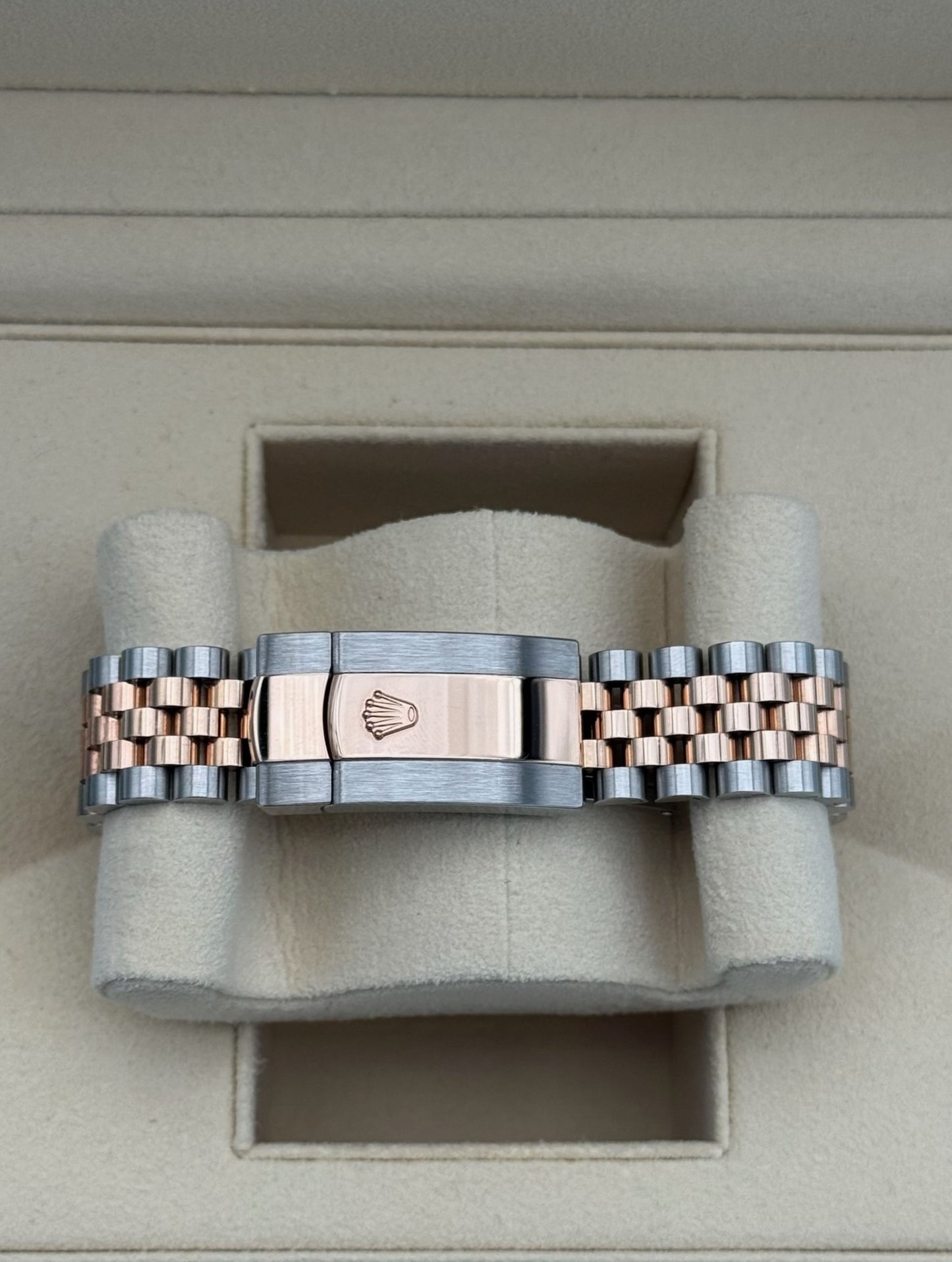Rolex Datejust 36mm Steel/R. Gold Pink Diamond Dial