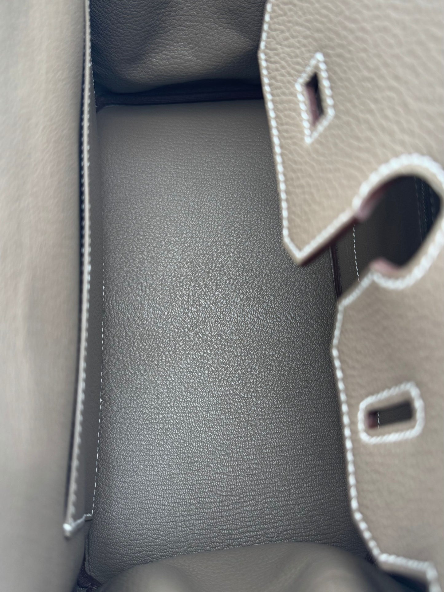Hermès Birkin 30 Epsom Etoupe Palladium Hardware