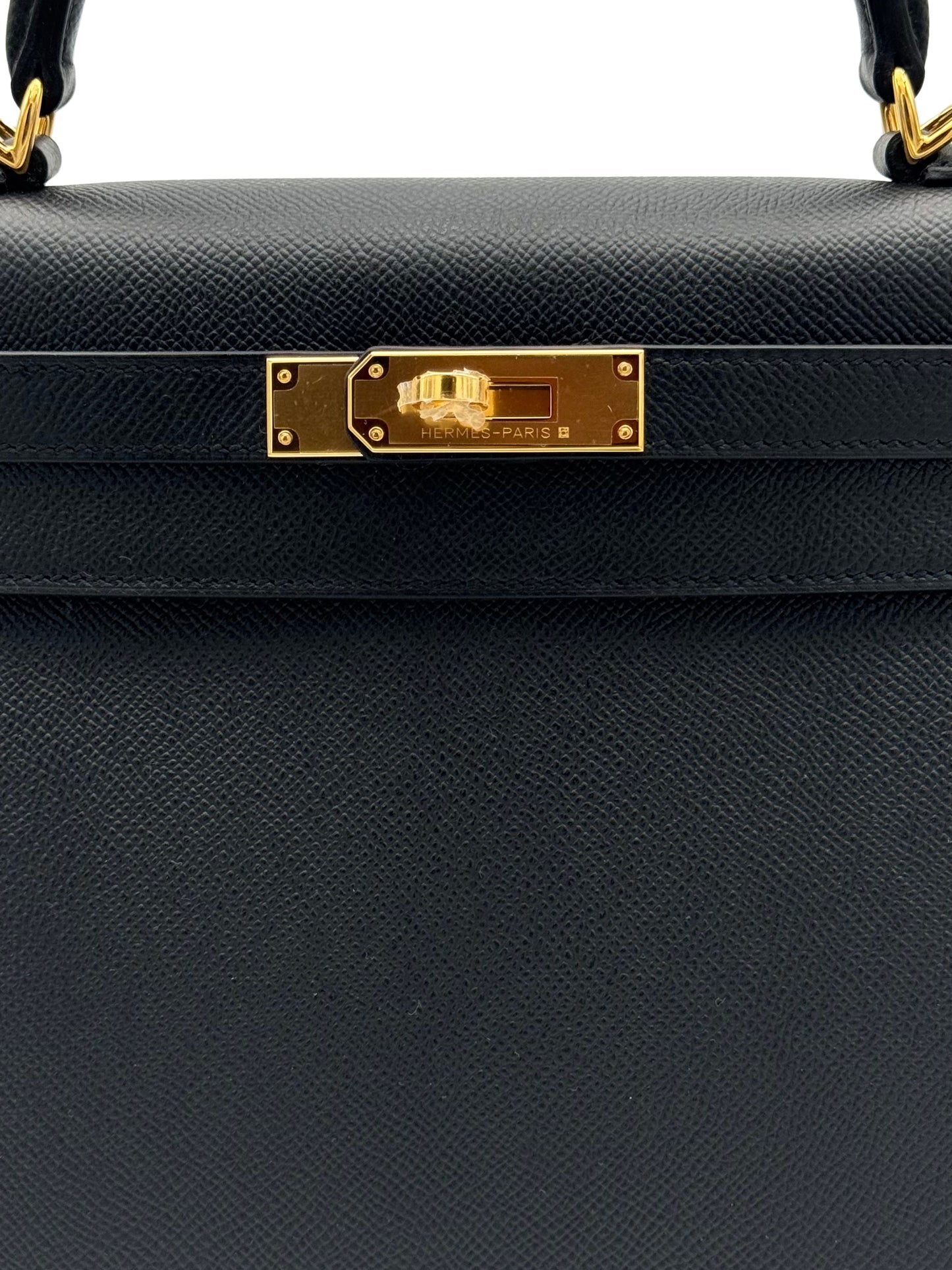 Hermès Kelly 28 Epsom Black Gold Hardware