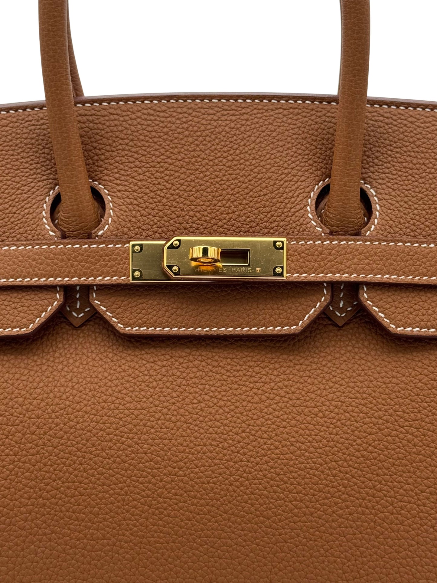 Hermès Birkin 35 Togo Gold Gold Hardware