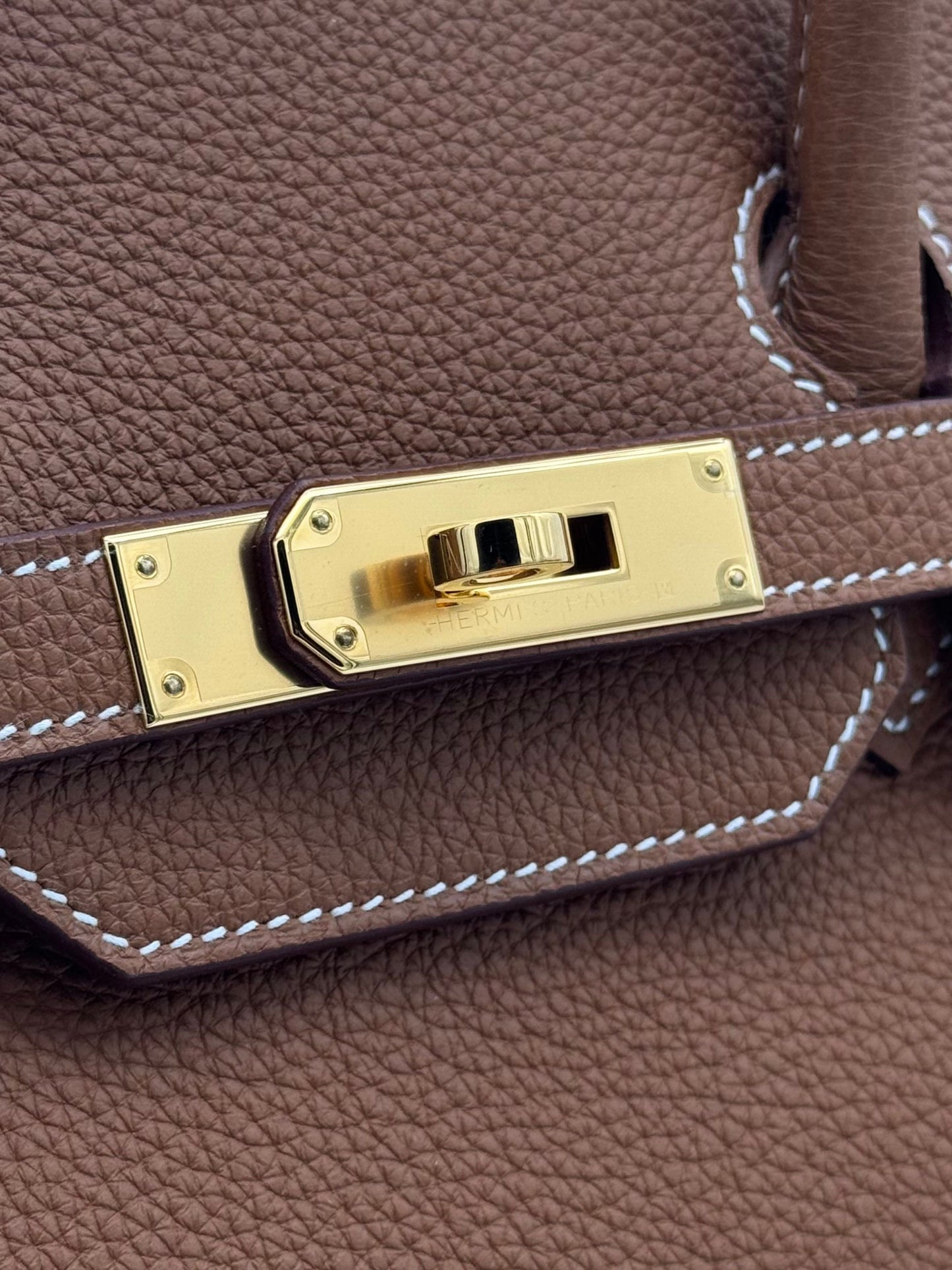Hermès Birkin 35 Togo Gold Gold Hardware