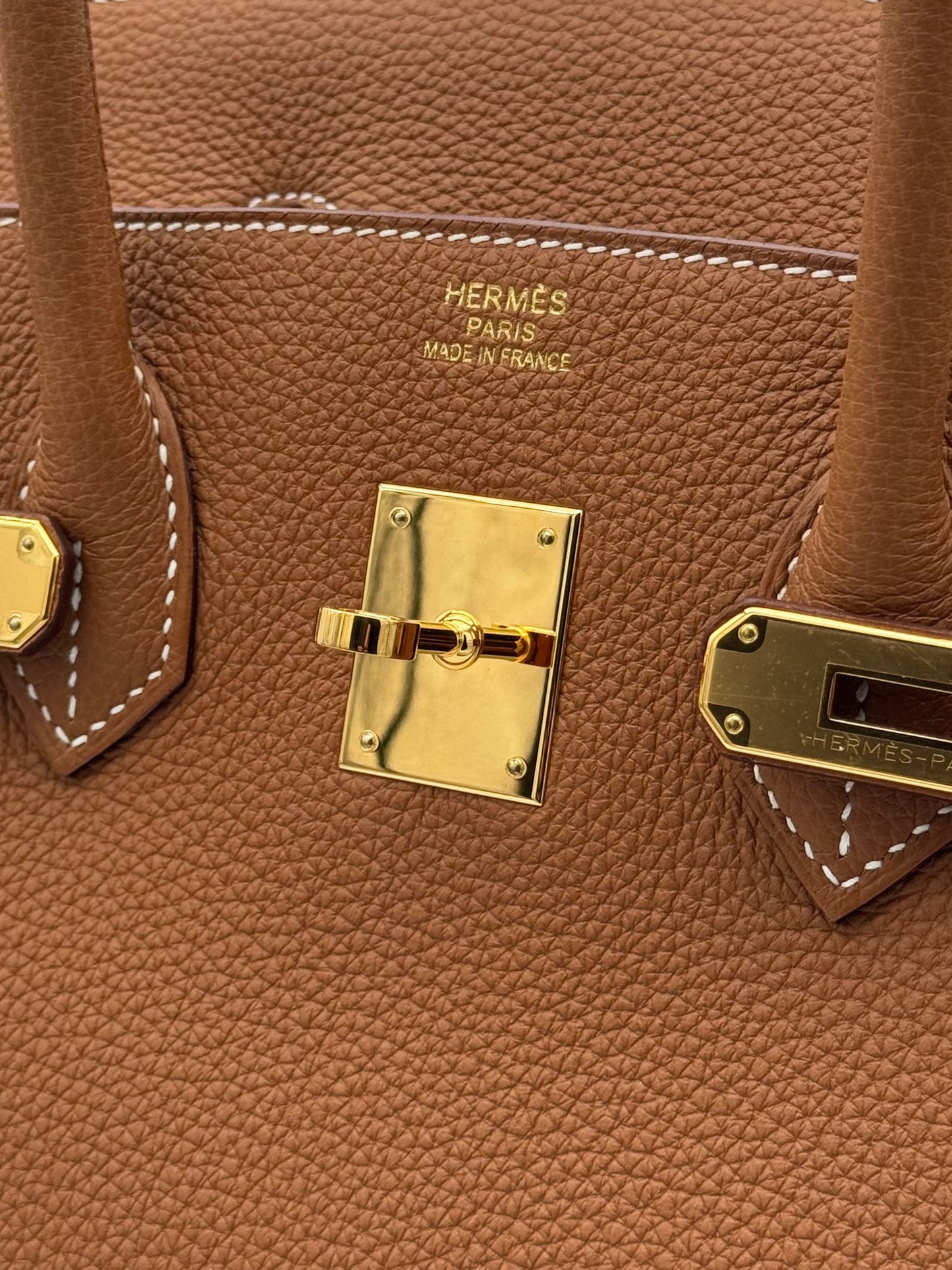 Hermès Birkin 35 Togo Gold Gold Hardware