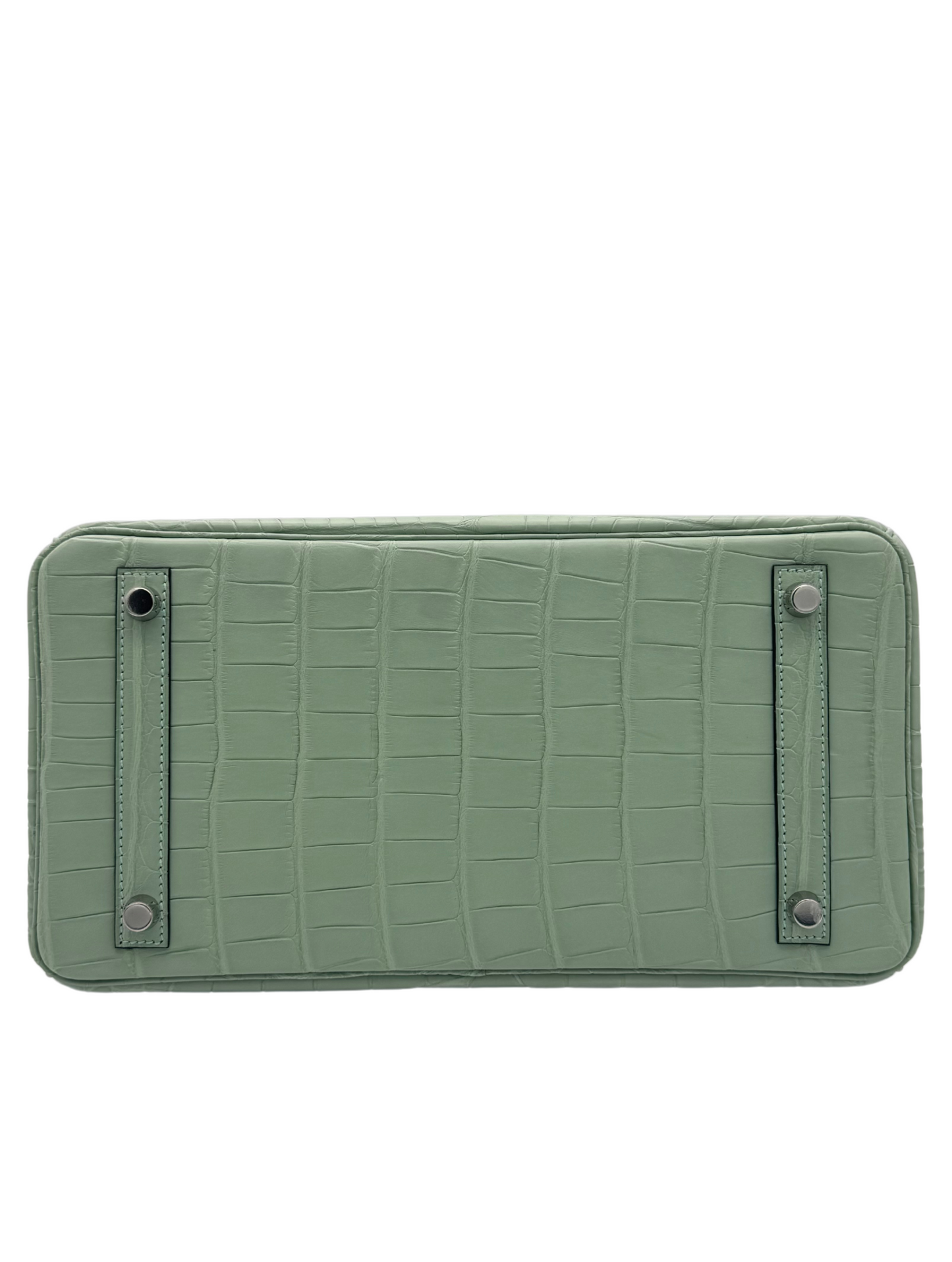 Hermès Birkin 30 Alligator Vert D'Eau Matte