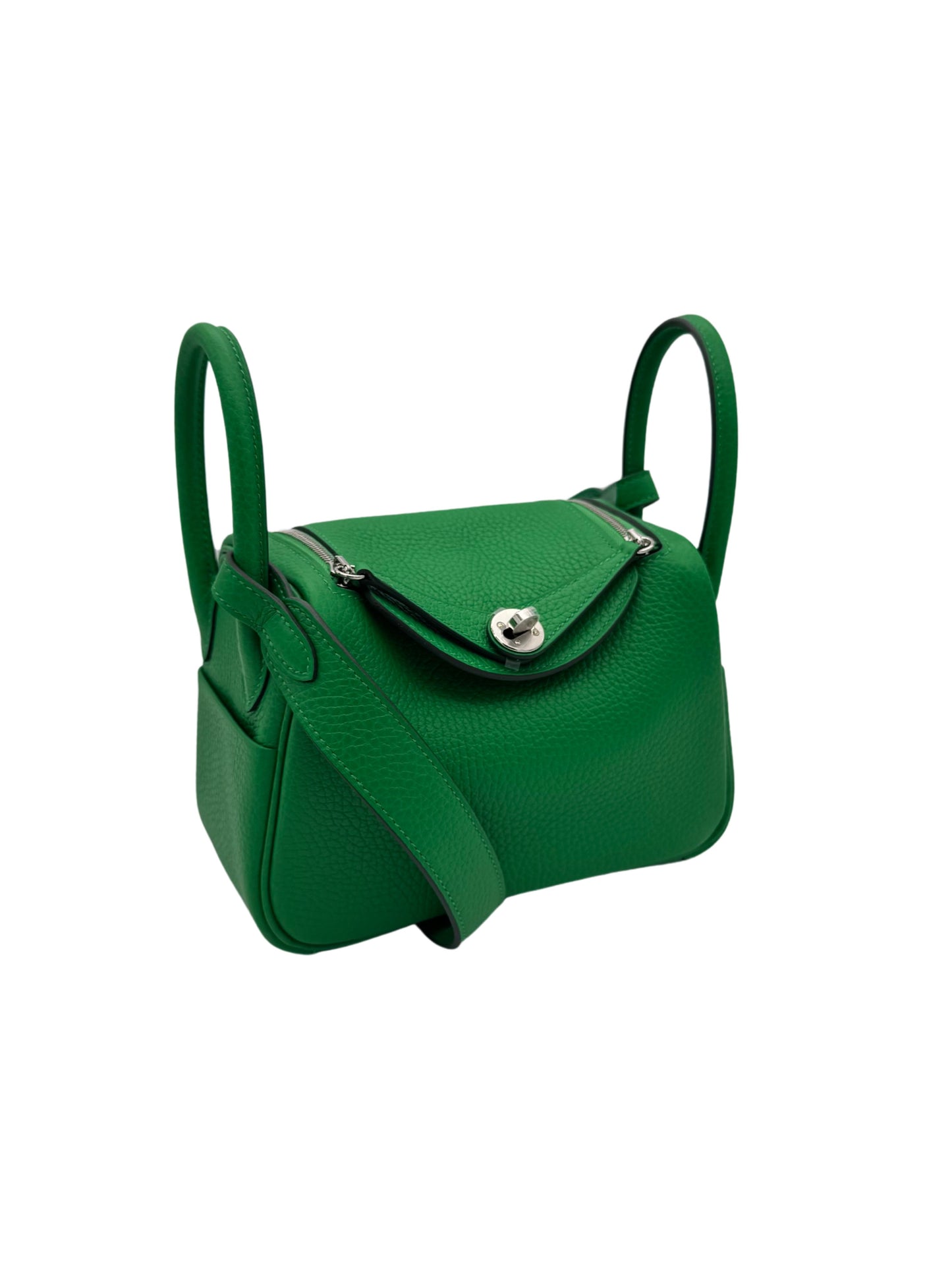 Hermès Lindy Mini Vert Bambou