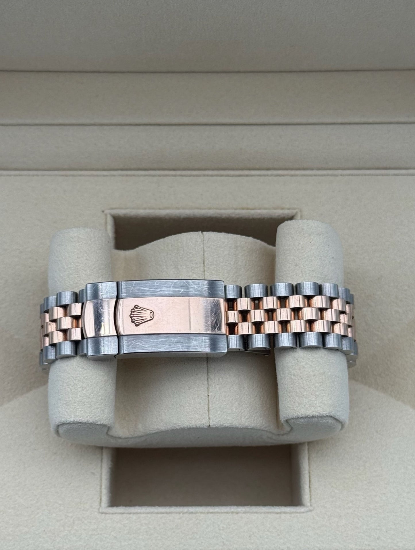 Rolex Datejust 41mm Steel/R. Gold Wimbledon Dial