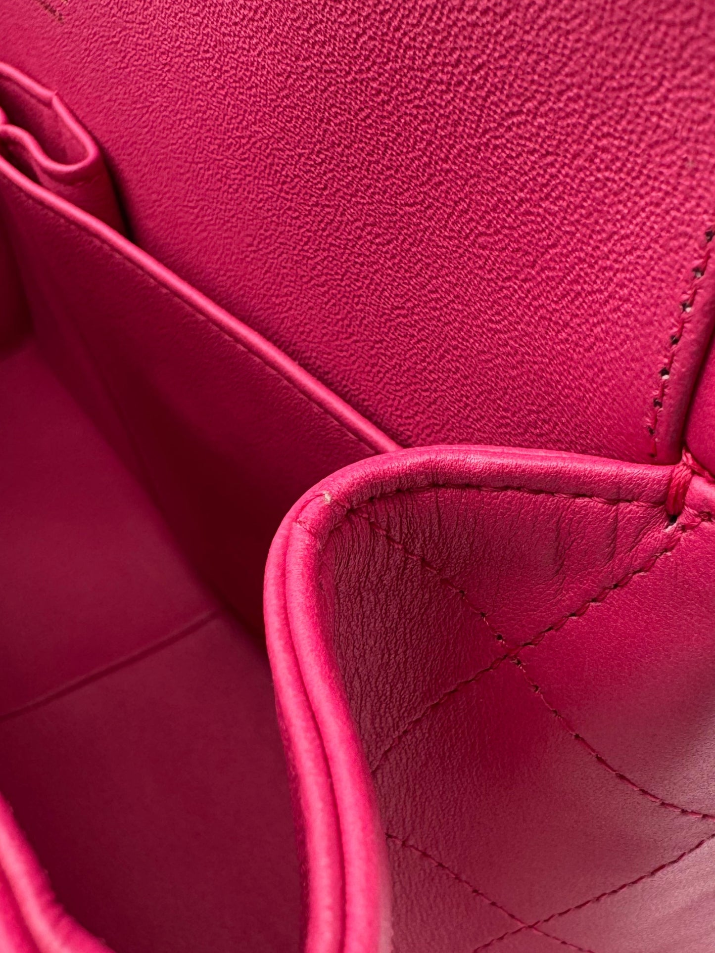 Chanel Classic Jumbo Pink Lambskin