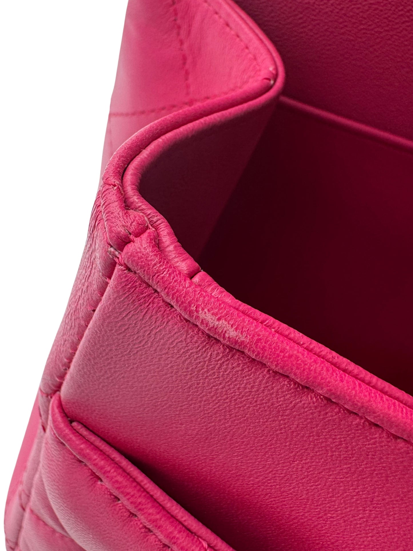 Chanel Classic Jumbo Pink Lambskin