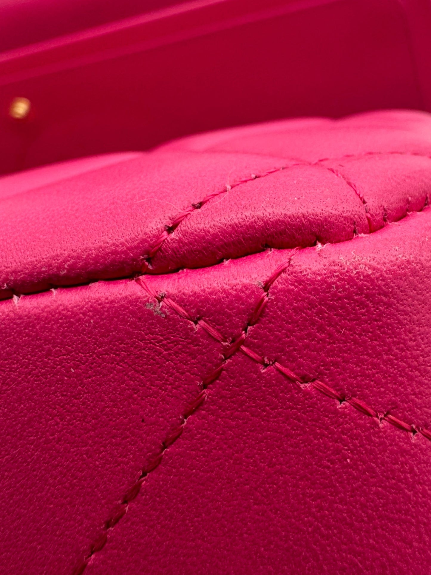 Chanel Classic Jumbo Pink Lambskin