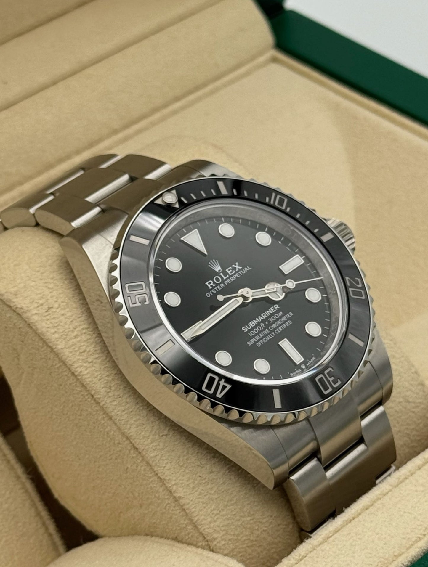 Rolex Submariner No Date Black Dial