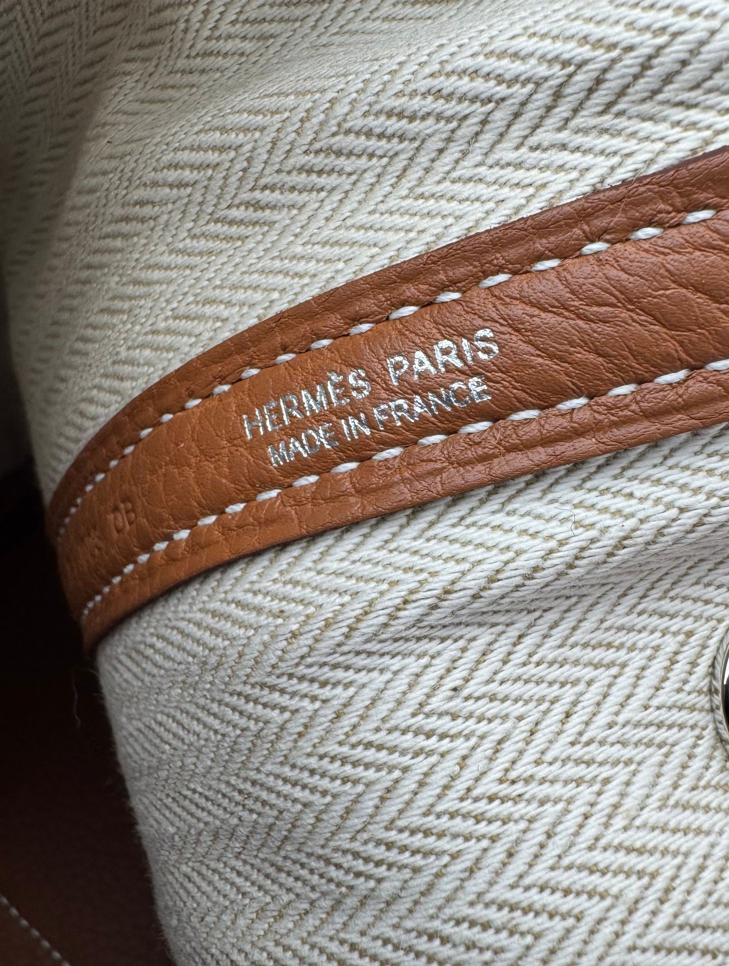 Hermès Garden Party 30 Negonda Gold