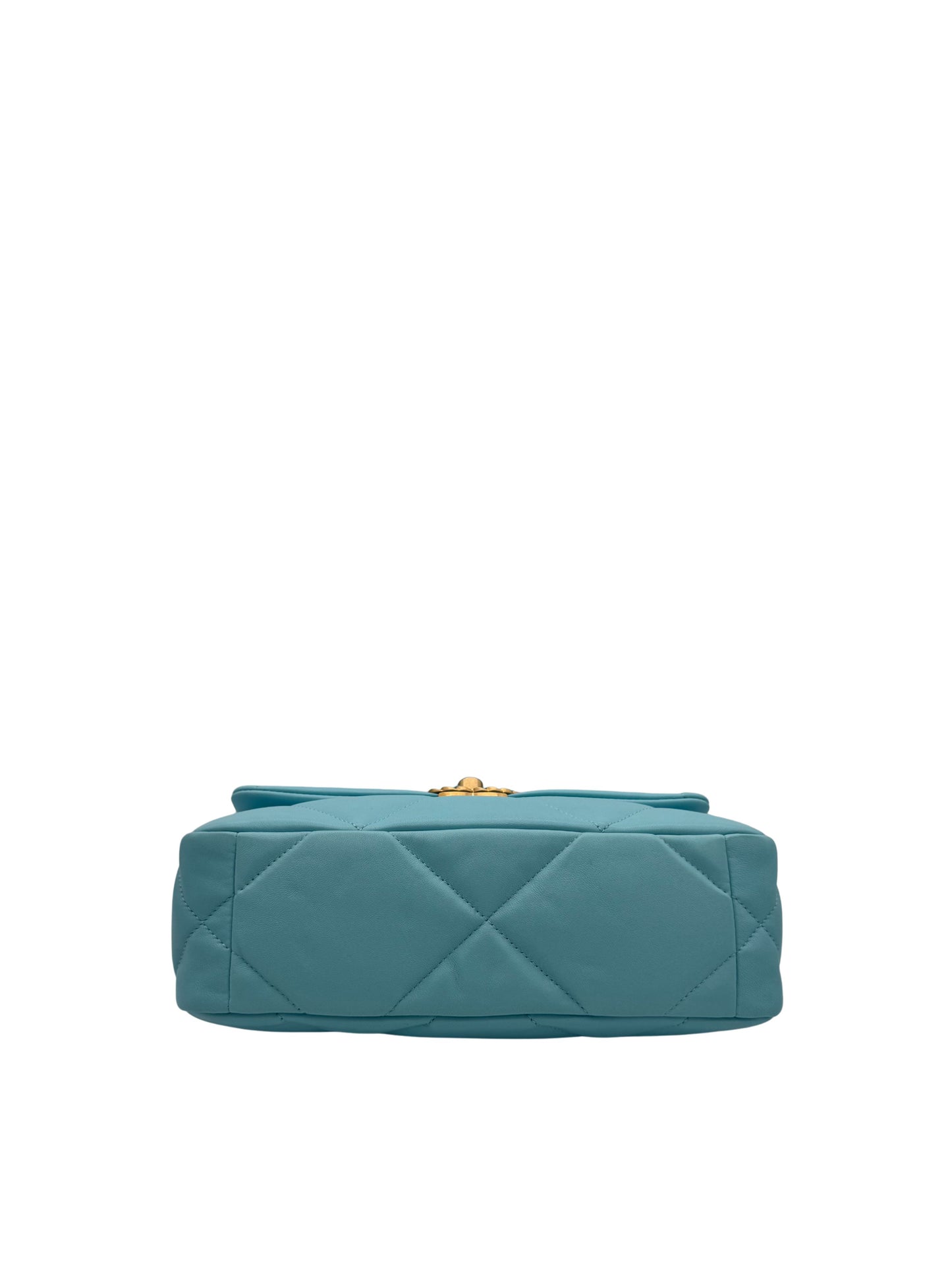 Chanel 19 Light Blue Medium Crossbody Flap