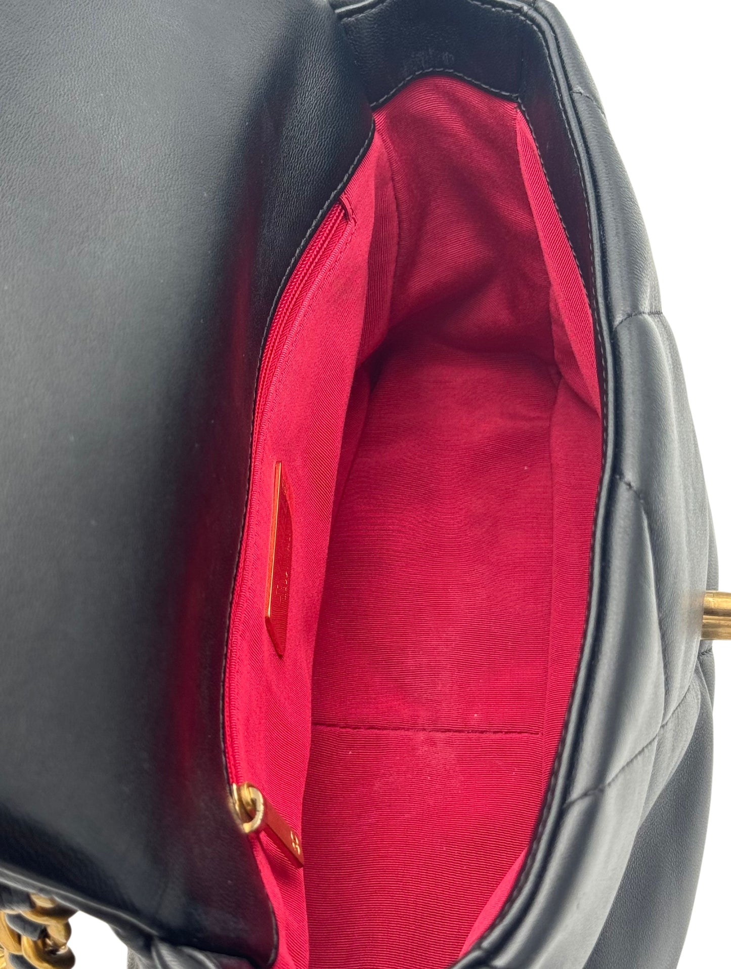 Chanel 19 Black Medium Crossbody Flap
