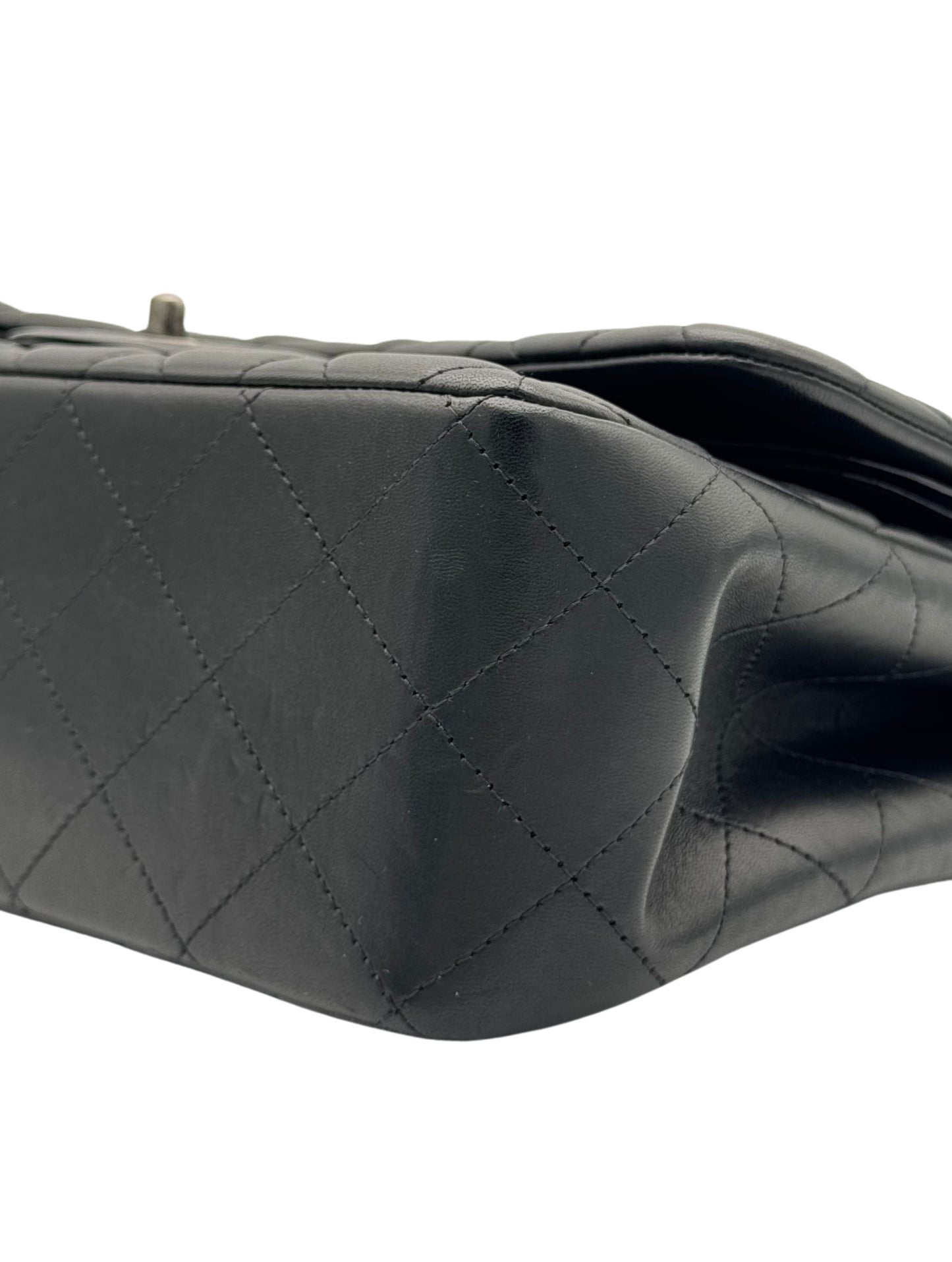 Chanel Classic Jumbo Black Lambskin